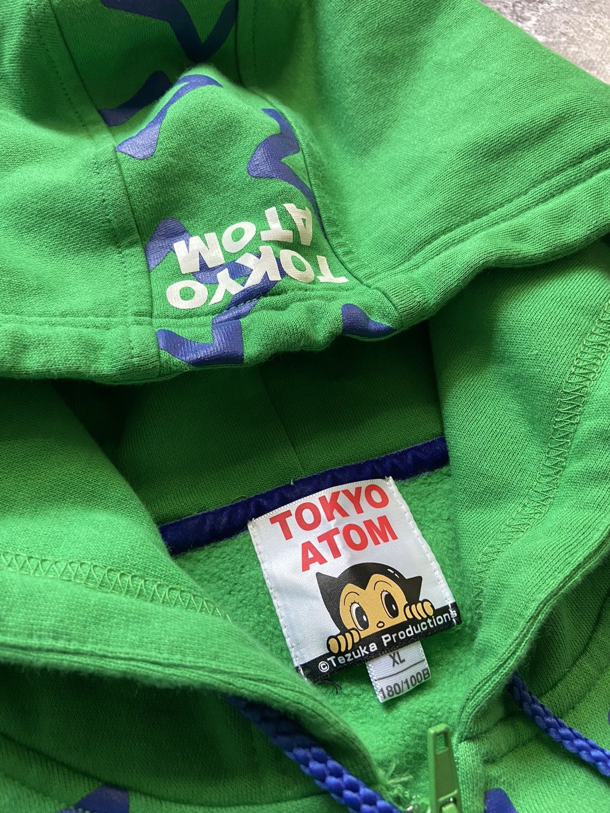 Anime Vintage Anime Astro Boy Tezuka Production zip hoodie Size US XL / EU 56 / 4 - 7 Thumbnail