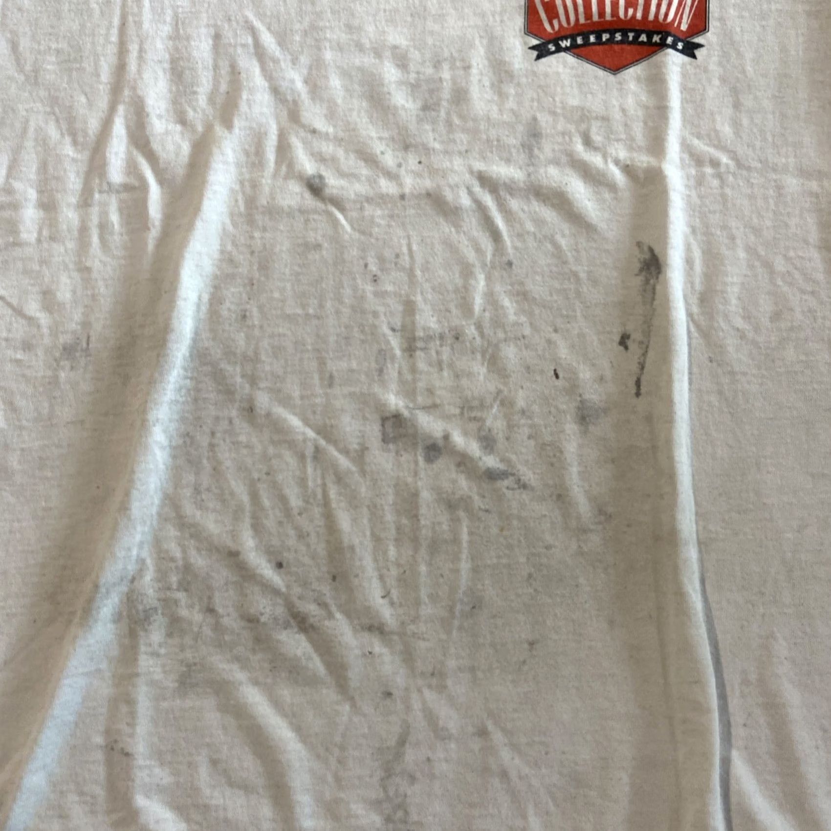 Vintage VINTAGE Corvette Collection Sweepstake Shirt Screenstar Large Shirt 1990s White 100% Cotton L MenWomens BoysGirls Mens Womens Size US L / EU 52-54 / 3 - 2 Thumbnail