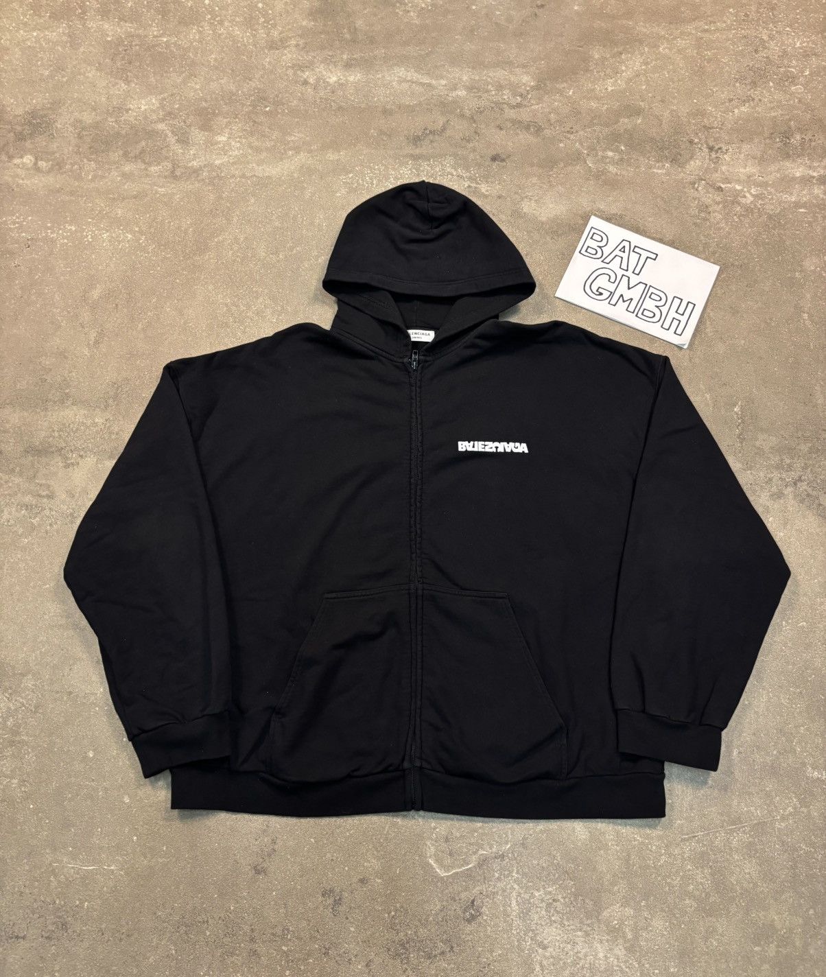 Balenciaga Balenciaga Turn Wide Fit Zip-Up Hoodie Size US XL / EU 56 / 4 - 13 Thumbnail