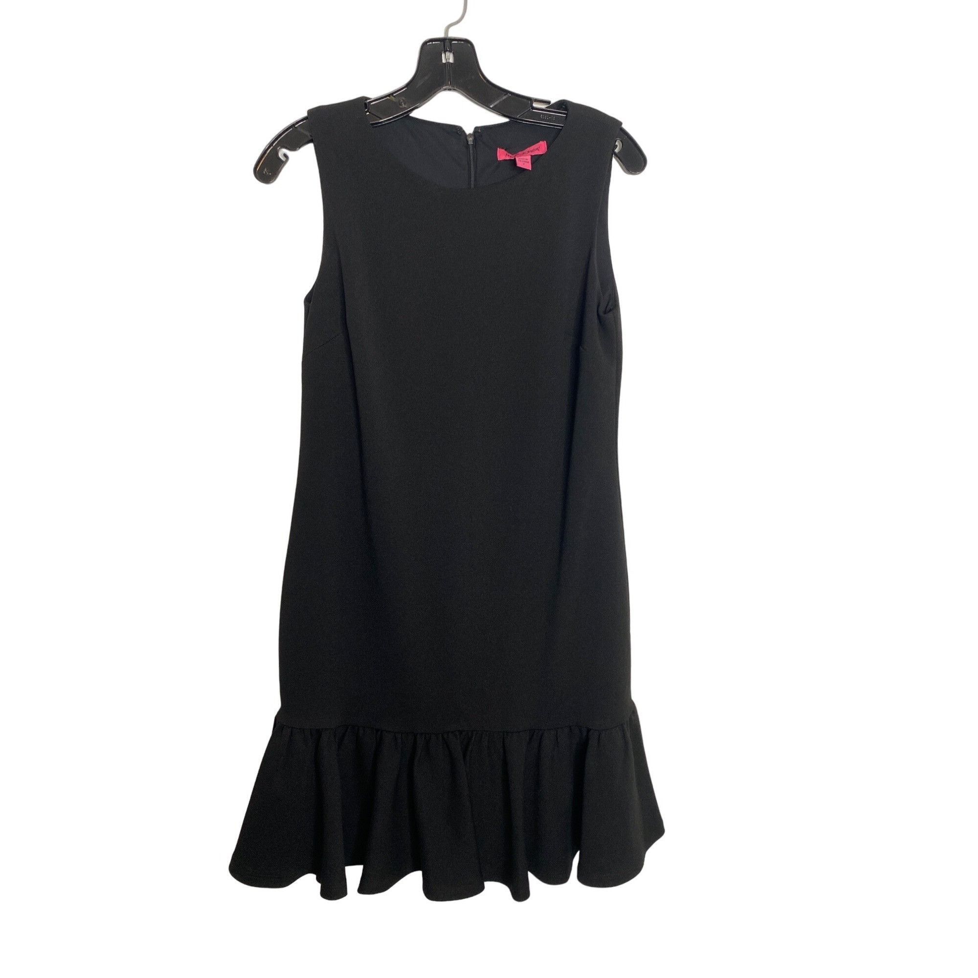 Betsey Johnson BETSEY JOHNSON WOMEN'S LITTLE BLACK DRESS WITH FLOUNCE SZ 2 Size XS / US 0-2 / IT 36-38 - 2 Thumbnail
