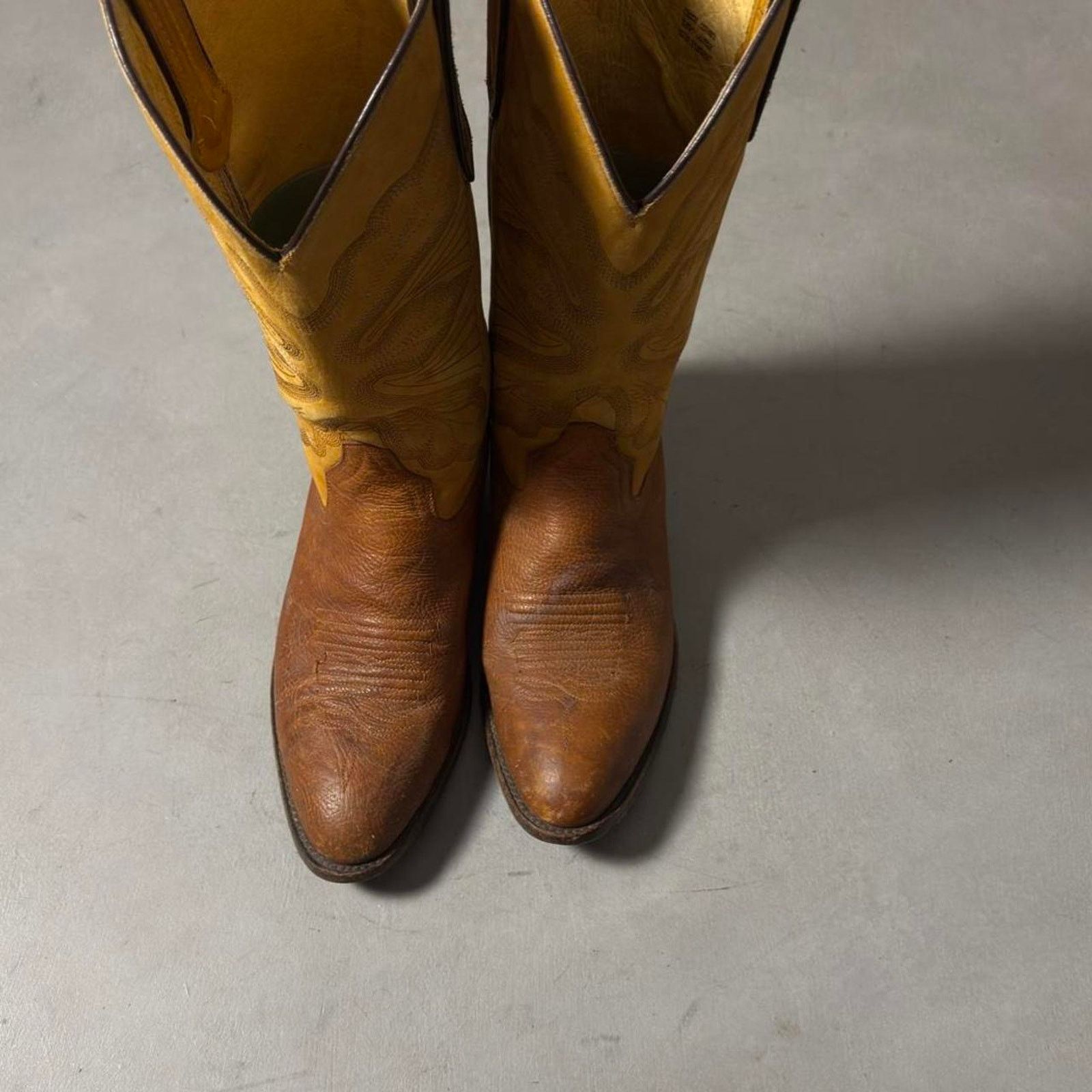 Corral Vintage Circle G Corral Leather Cowboy Boots Leather Western Size US 9.5 / EU 42-43 - 4 Thumbnail