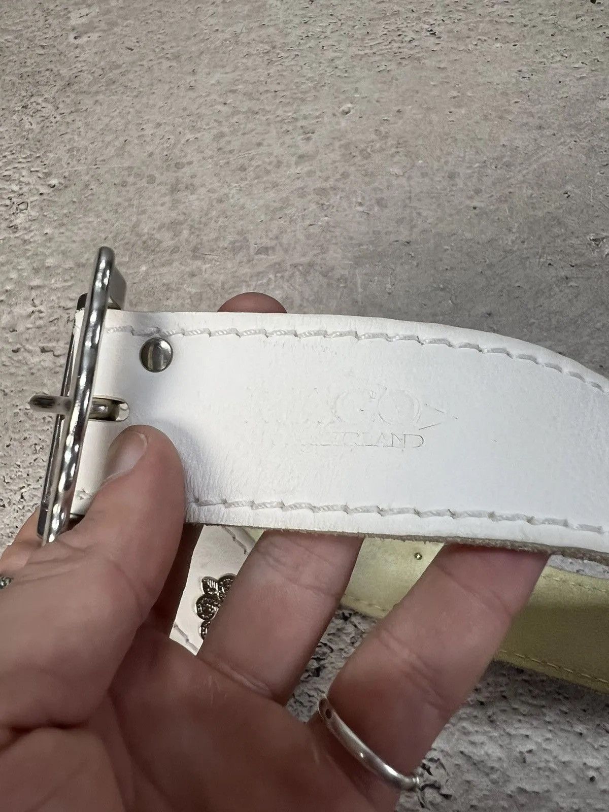Etro Vintage Avant garde y2k leather punk Etro belt Size ONE SIZE - 8 Thumbnail