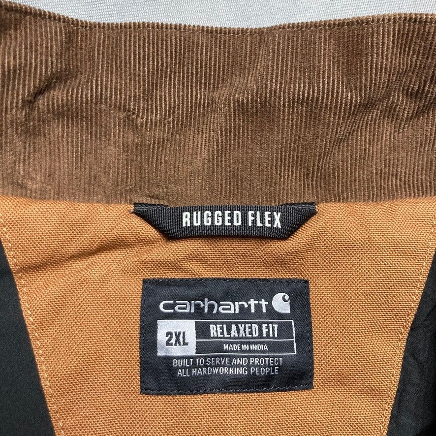 Carhartt Carhartt Duck Vest Mens 2XL Frontier Brown Rugged Flex Size US XXL / EU 58 / 5 - 4 Thumbnail