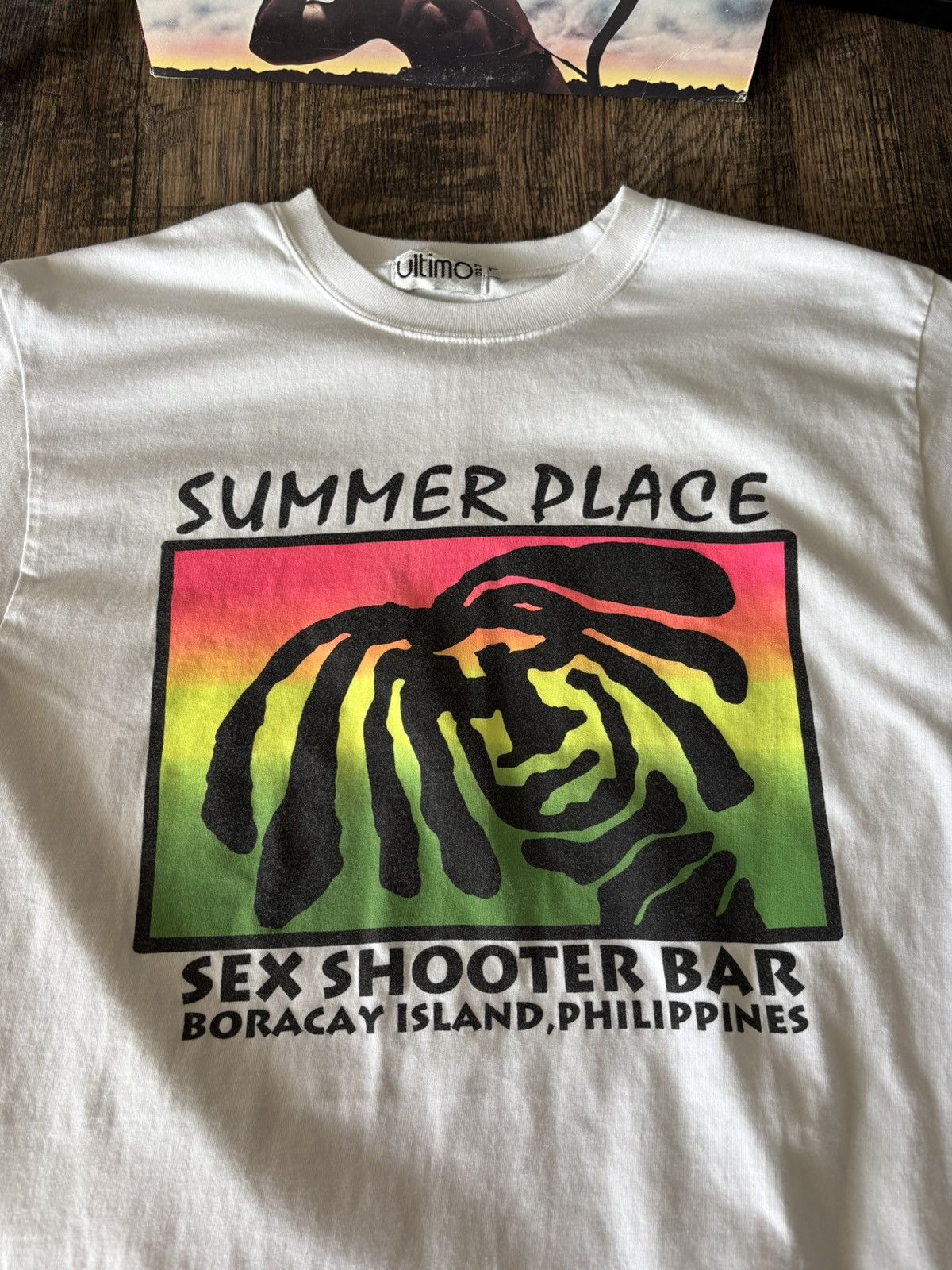 Vintage 90s Philippine Bar Graphic Single Stitch Tee Medium-Large Size US L / EU 52-54 / 3 - 2 Thumbnail