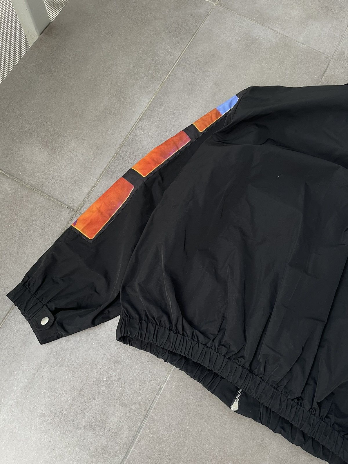Dries Van Noten !DS! SS21 Dries Van Noten X Len Lye Oversized Black Bomber Size US M / EU 48-50 / 2 - 11 Thumbnail