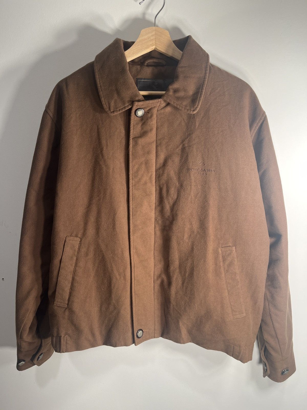 Pierre Balmain Vintage Pierre Balmain brown light jacket Size US M / EU 48-50 / 2 - 1 Thumbnail