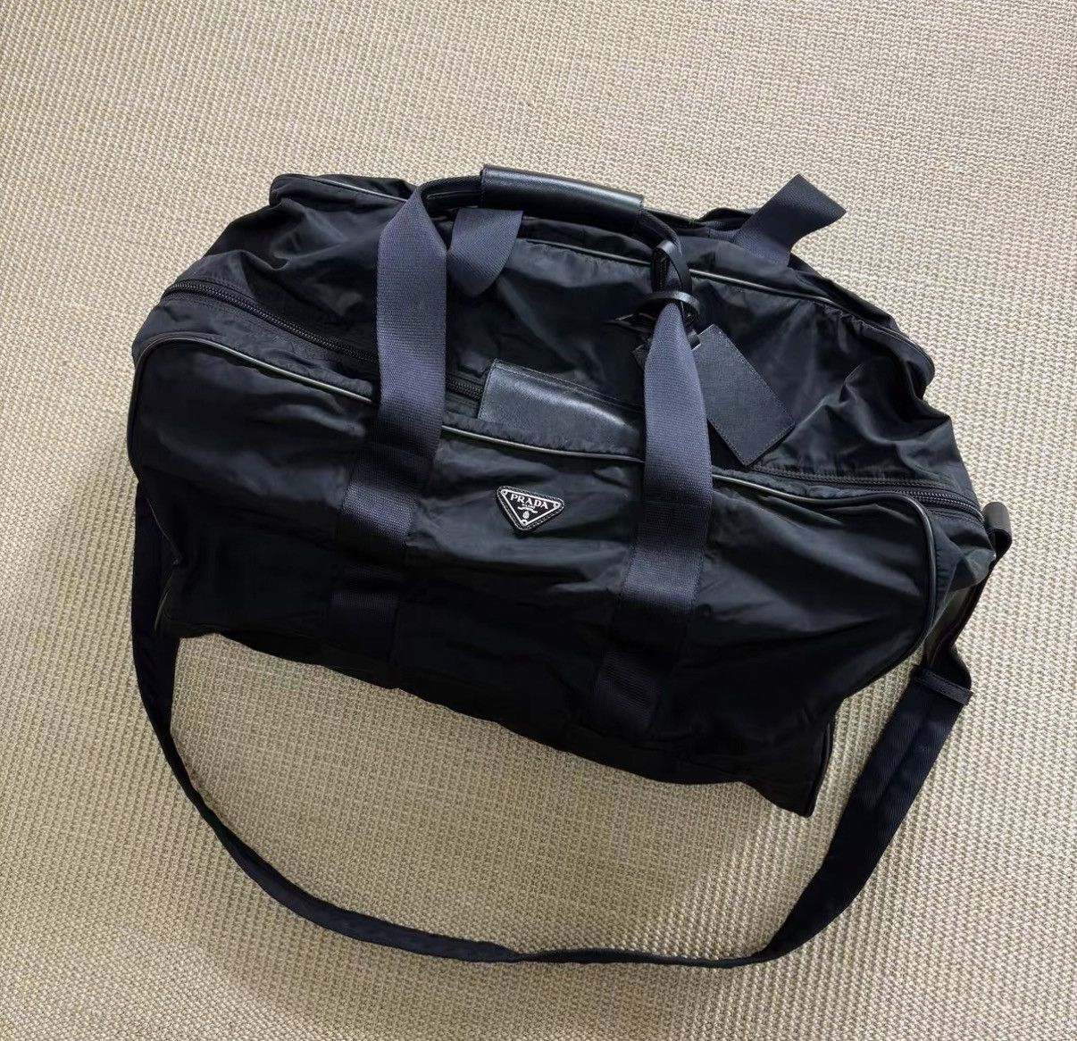 Prada Prada Keepall Boston Zip Travel Bag J29 Size ONE SIZE - 1 Thumbnail