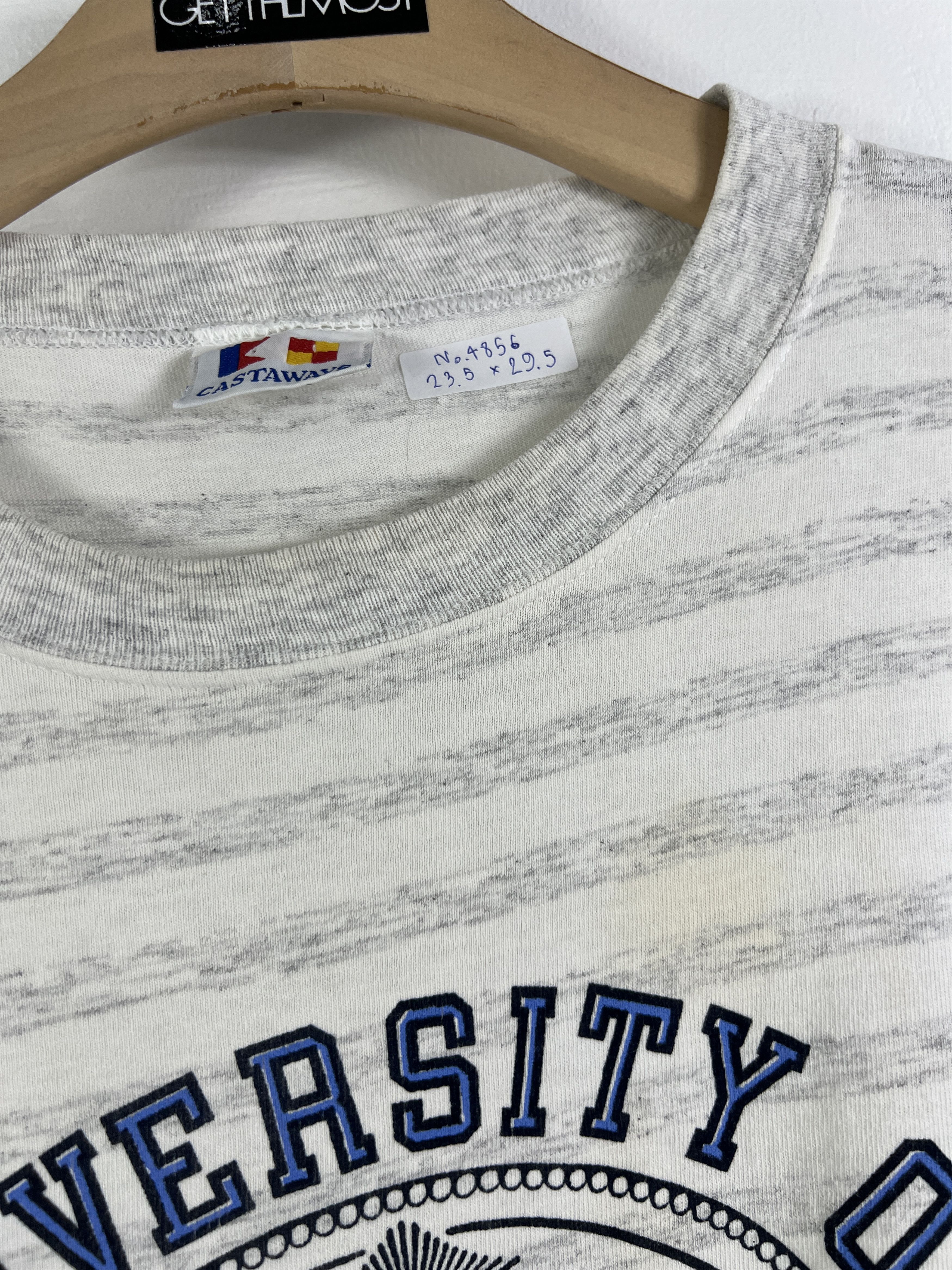 Vintage No.4856 Vintage 90s University of Maine Graphic Tee Size US XL / EU 56 / 4 - 6 Thumbnail