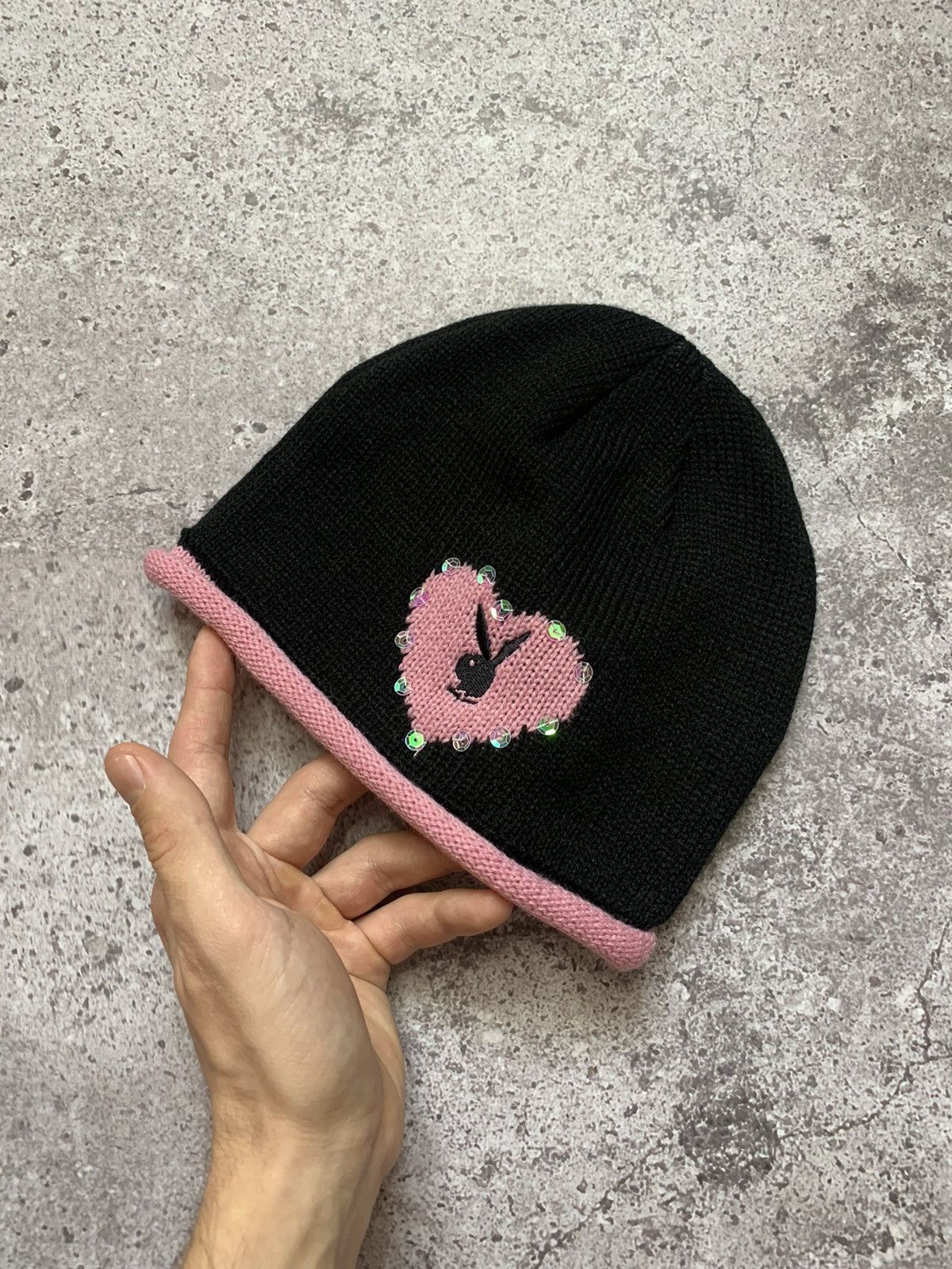 Japanese Brand × Playboy × Vintage Playboy beanie hat Shine logo Size ONE SIZE - 1 Thumbnail