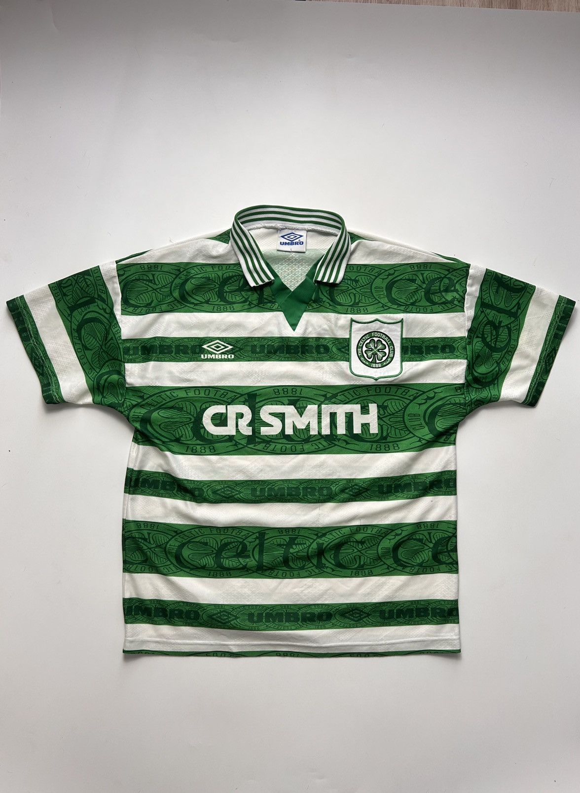 Umbro Celtic glasgow vintage 1996 football shirt Size US L / EU 52-54 / 3 - 1 Thumbnail