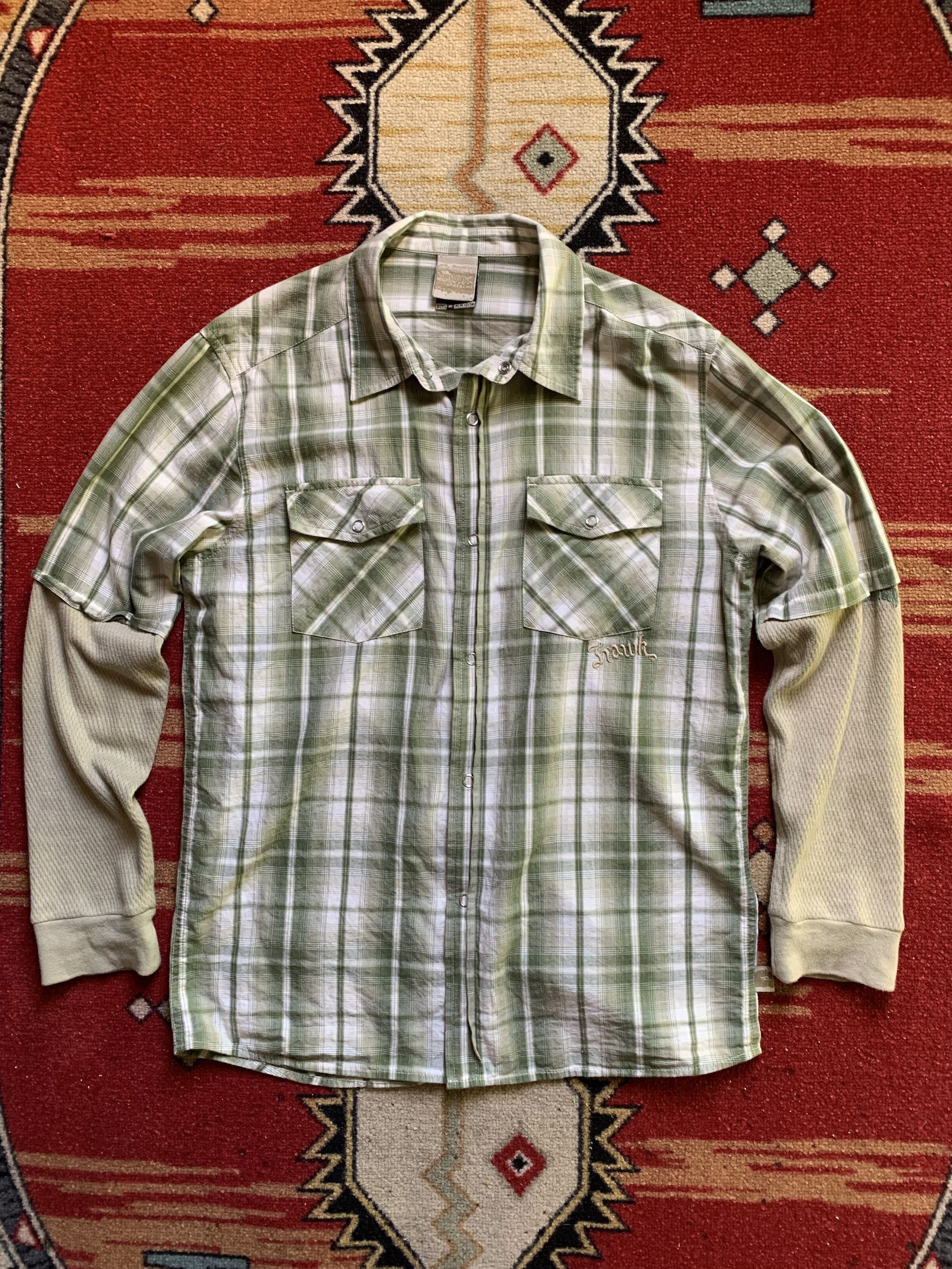 Hawk Hawk Double Layer Y2k Style Size US M / EU 48-50 / 2 - 1 Thumbnail