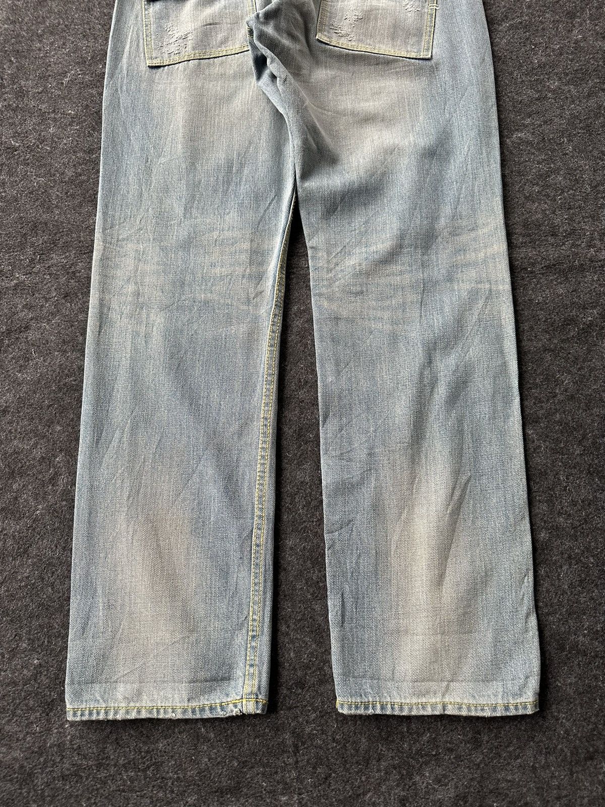 Hysteric Glamour BRP Bushpant Washed Distressed Vintage Denim D506 Size US 32 / EU 48 - 6 Thumbnail