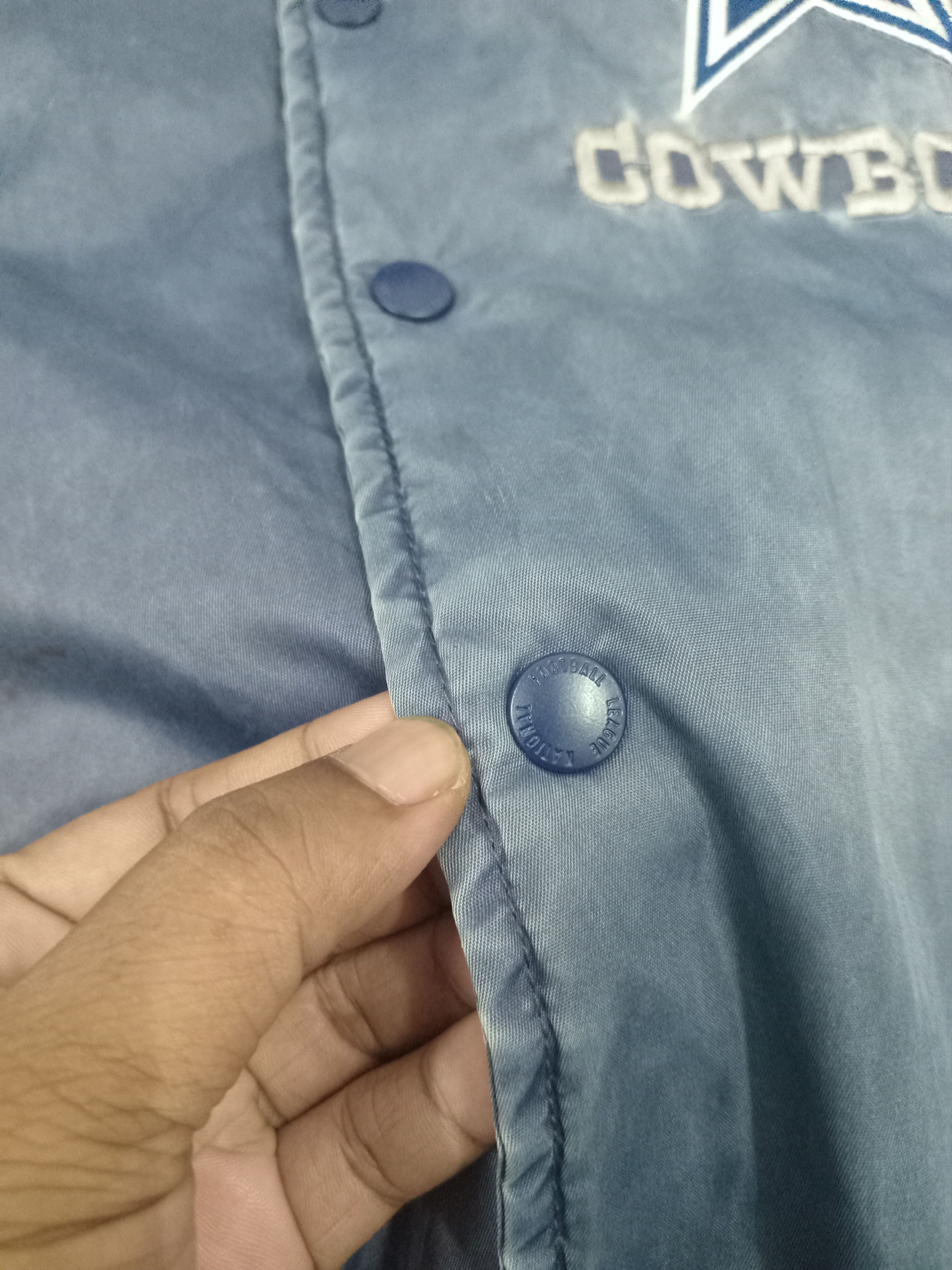 NFL Vintage 90's NFL Dallas Cowboys Jacket Size US L / EU 52-54 / 3 - 4 Thumbnail