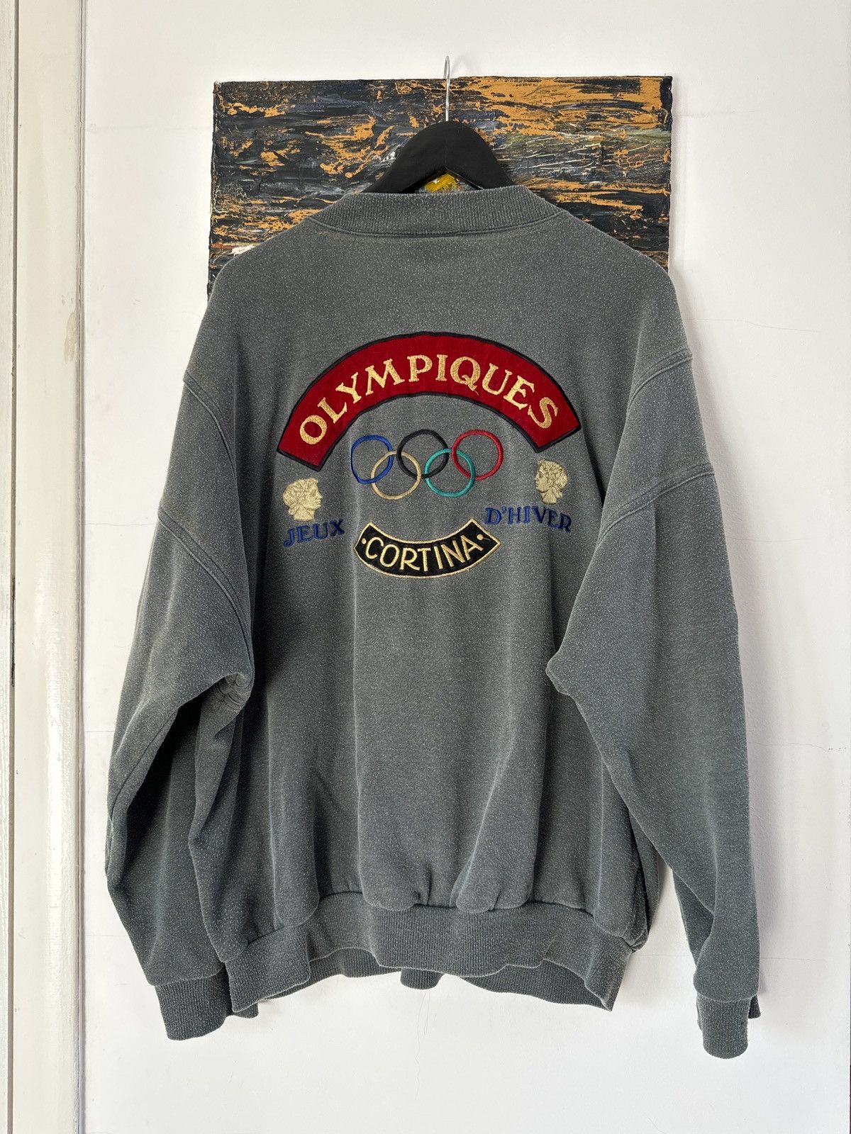 Adidas Vintage 1968 Adidas Grenoble Winter Olympic Games Paris Size US XL / EU 56 / 4 - 11 Thumbnail