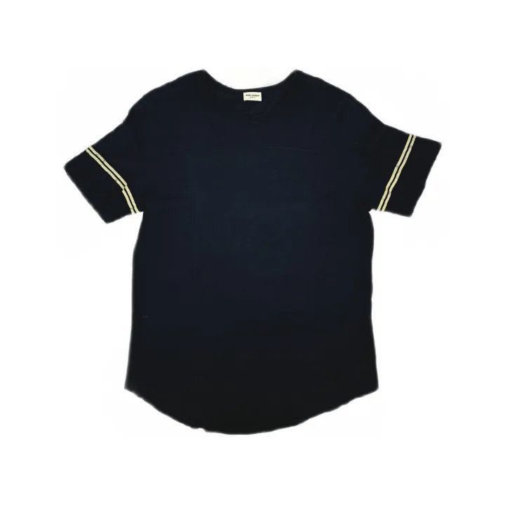 Saint Laurent Paris Yves Saint Laurent Casual Graphic Short Sleeve Shirt-2507 Size US M / EU 48-50 / 2 - 1 Thumbnail