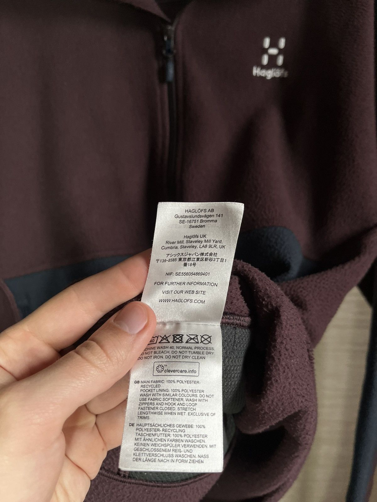 Haglofs Haglofs Men's Buteo Mid Jacket Fleece Size US L / EU 52-54 / 3 - 10 Thumbnail