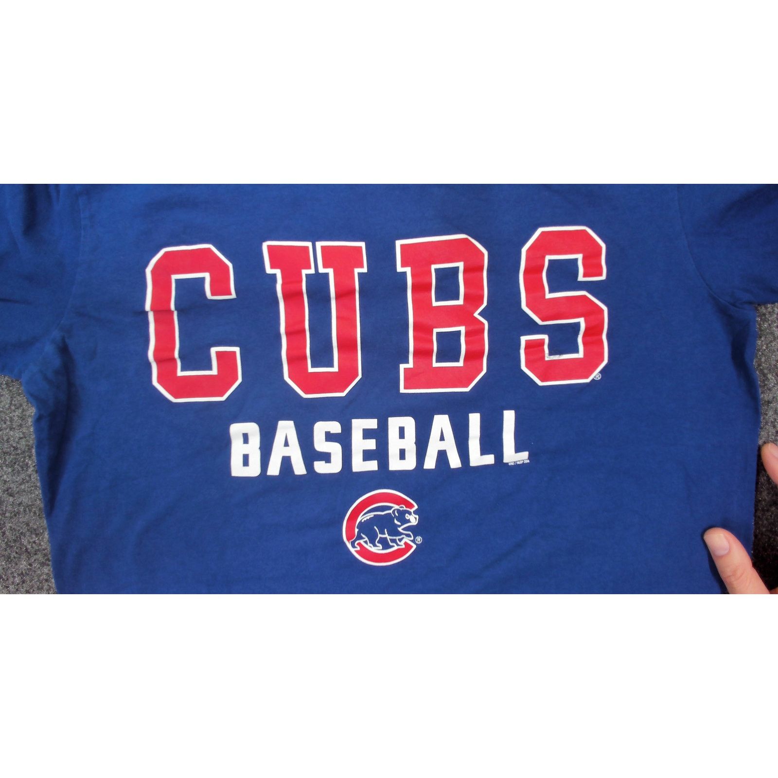 Nike Nike 2016 Chicago Cubs Athletic Muscle Tee S Size US S / EU 44-46 / 1 - 6 Thumbnail