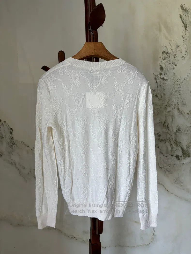 Hermes Hermes Cashmere and Silk Blend Sweater Size XS / US 0-2 / IT 36-38 - 3 Thumbnail