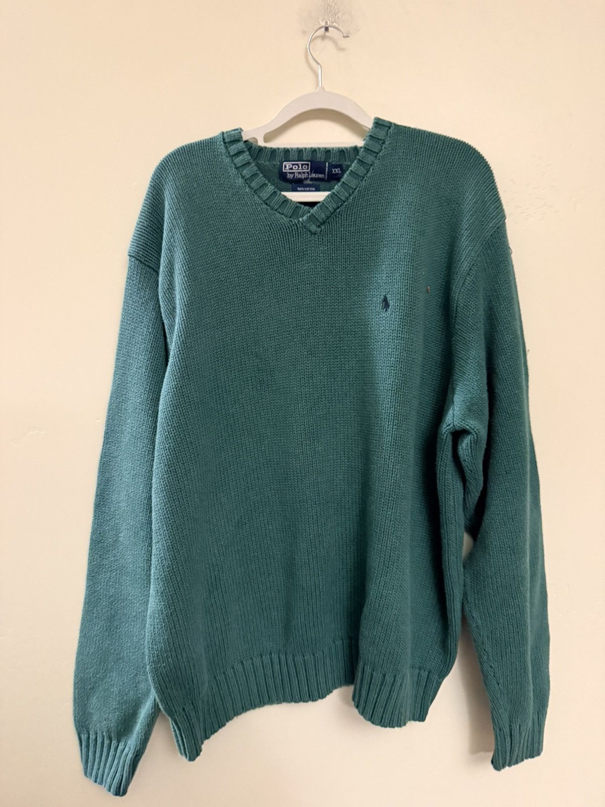 Ralph Lauren Vintage Polo Ralph Lauren Prima Cotton Sweater Size US XXL / EU 58 / 5 - 1 Thumbnail