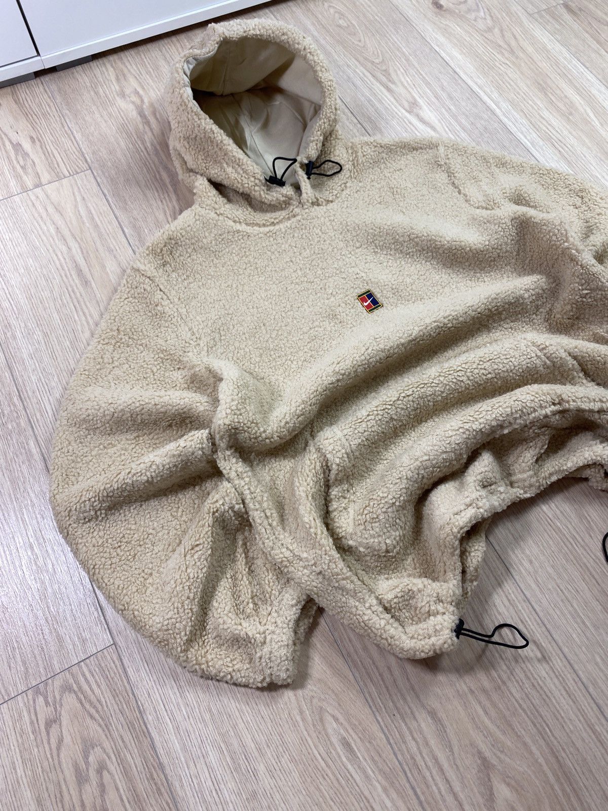 Nike × Vintage Vintage Nike Court Hoodie Center Logo Fleece Hoodie Y2K Boxy Size US M / EU 48-50 / 2 - 3 Thumbnail