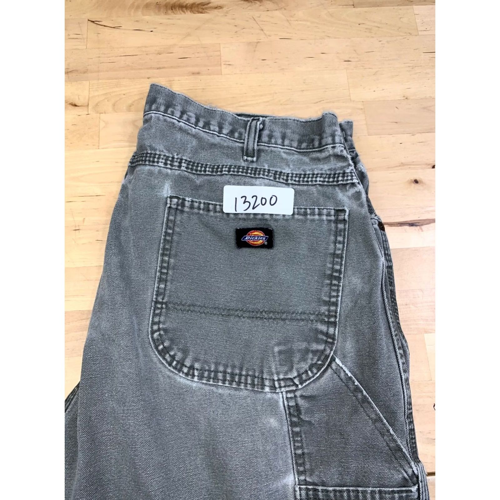 Dickies VINTAGE Dickies Carpenter Pants Men 36x30 Green Distress Workwear 13200 Size US 36 / EU 52 - 3 Thumbnail