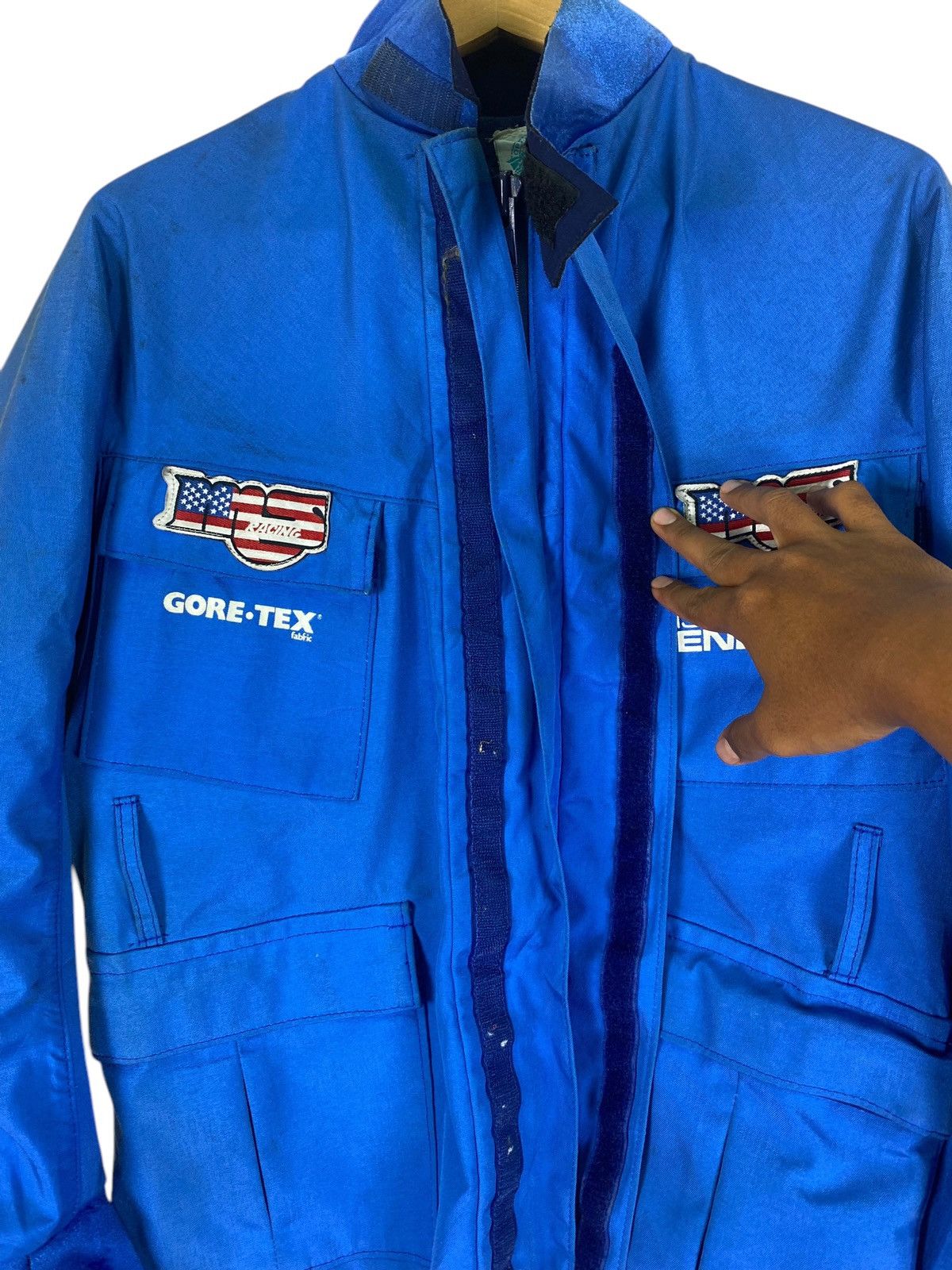 Goretex × Vintage Vintage Offroad MS Racing Enduro Gore-Tex Membrane Jacket Size US S / EU 44-46 / 1 - 16 Thumbnail