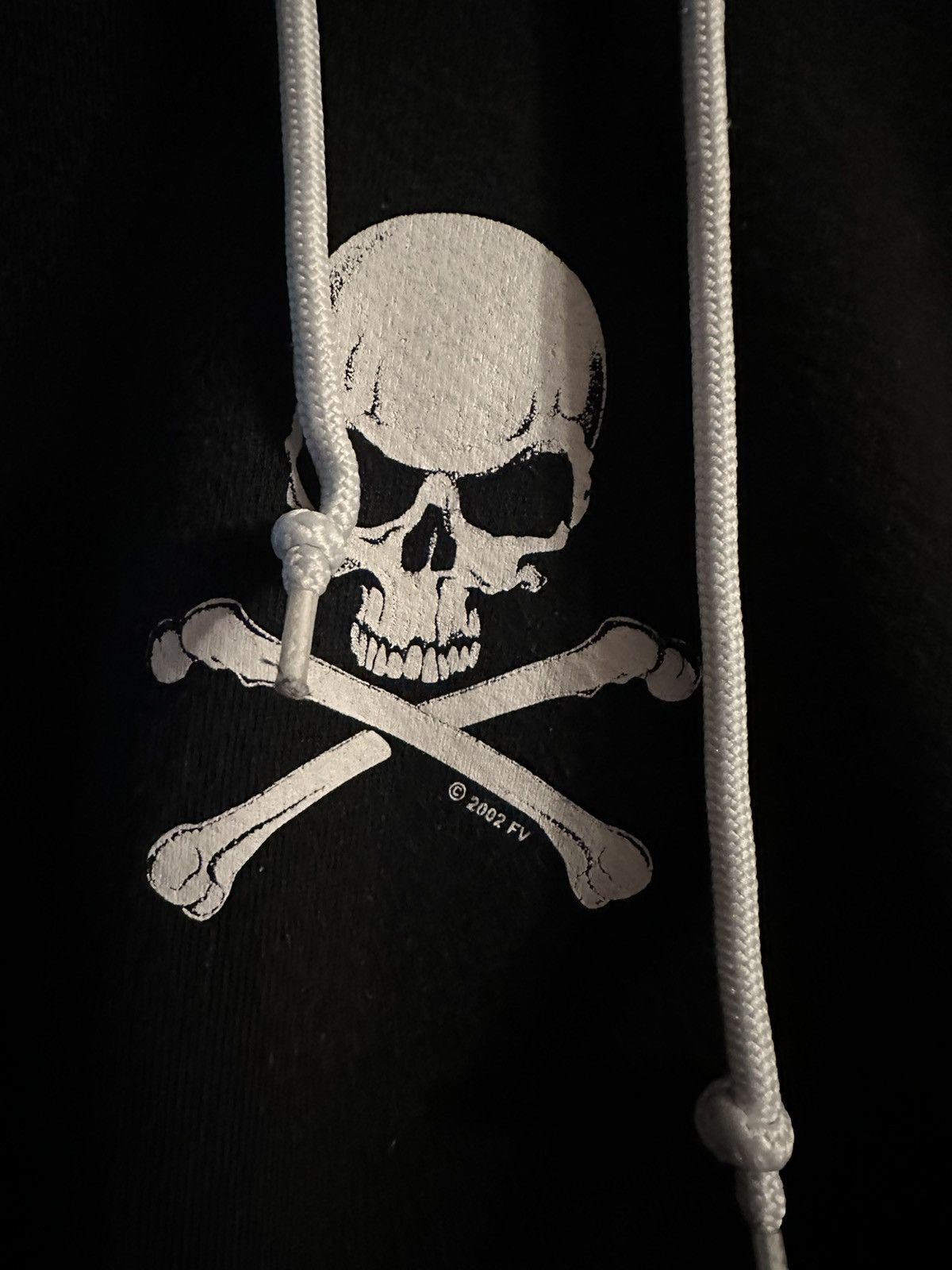 Fashion Victim × Vintage Vintage Rare 2002 Fashion Victim Skull Hoodie Size US XXL / EU 58 / 5 - 3 Thumbnail