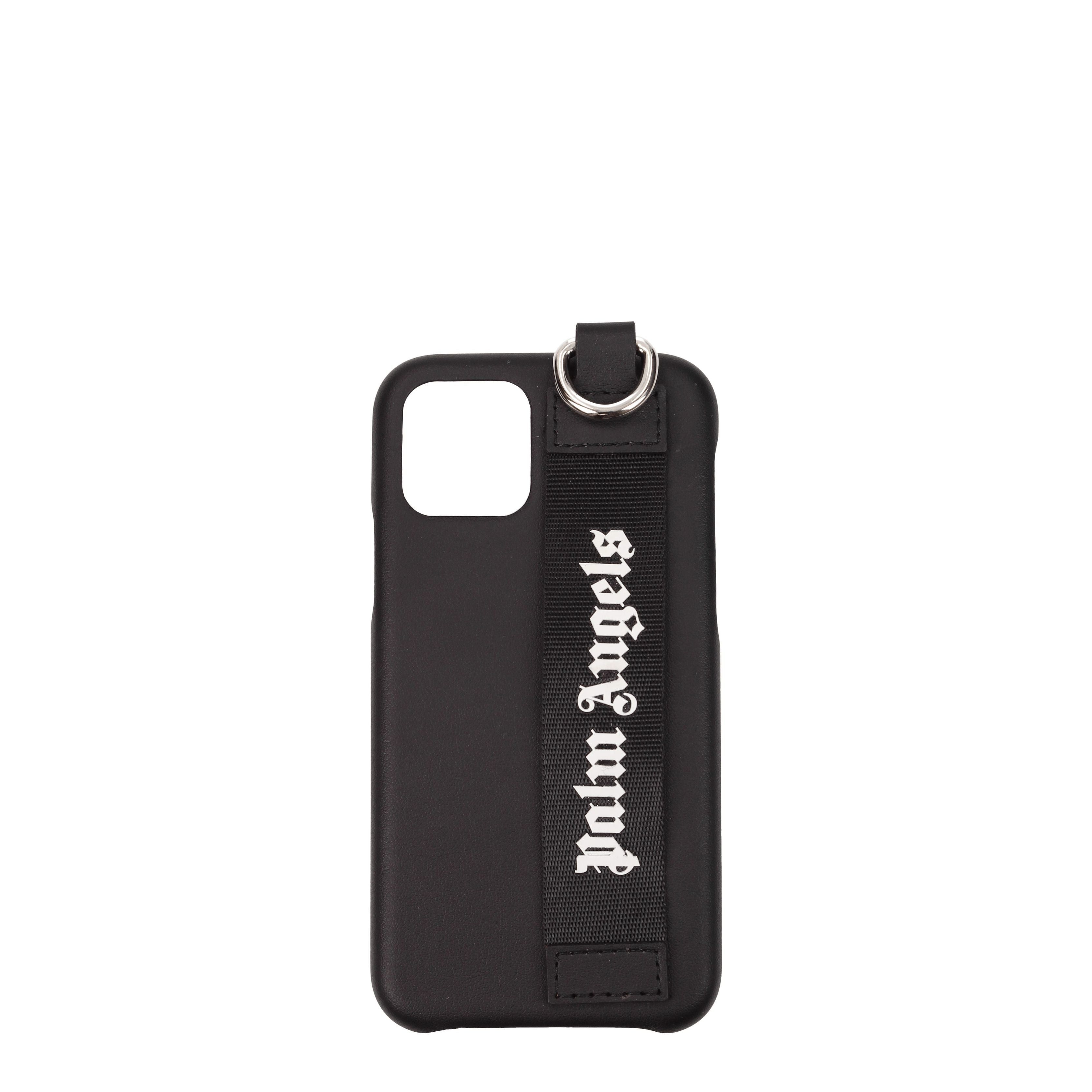 Palm Angels Palm Angels IPhone Covers Men Polyurethane Black Size ONE SIZE - 1 Preview