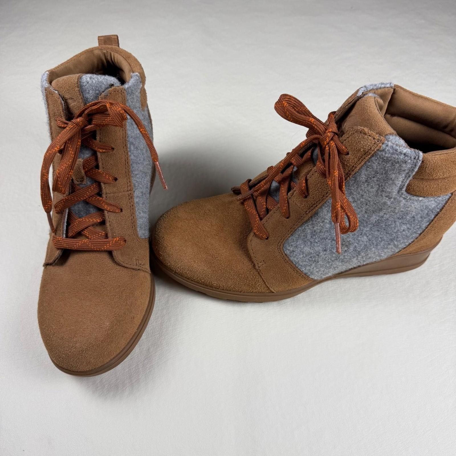 SOREL Sorel Evie Women's Waterproof Boots Suede Brown Size 8.5 Size US 8.5 / IT 38.5 - 1 Thumbnail
