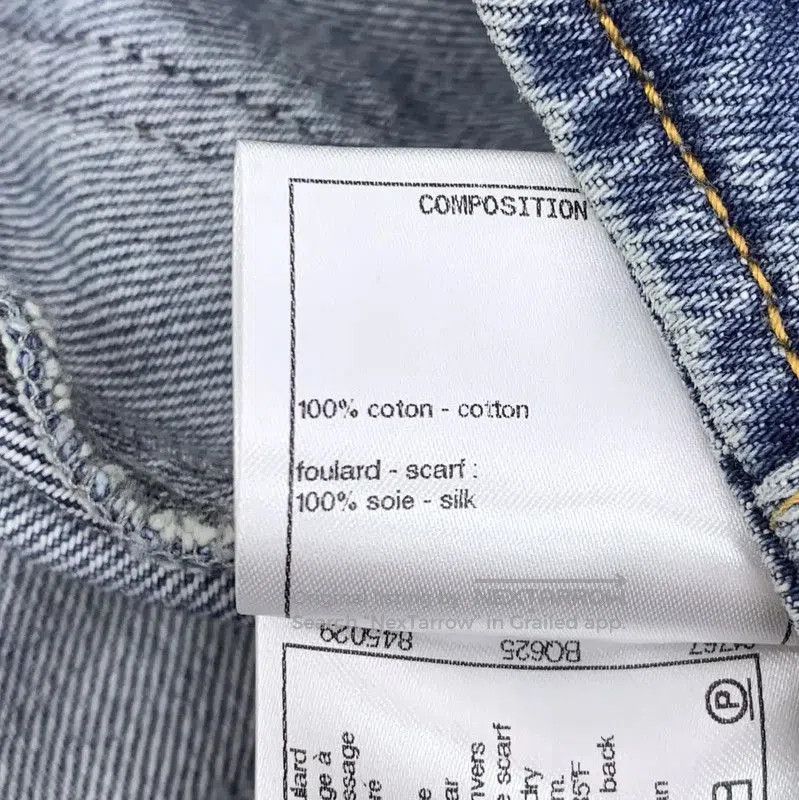 Chanel Chanel Blue Denim Jeans for Women . Size 23" - 7 Thumbnail