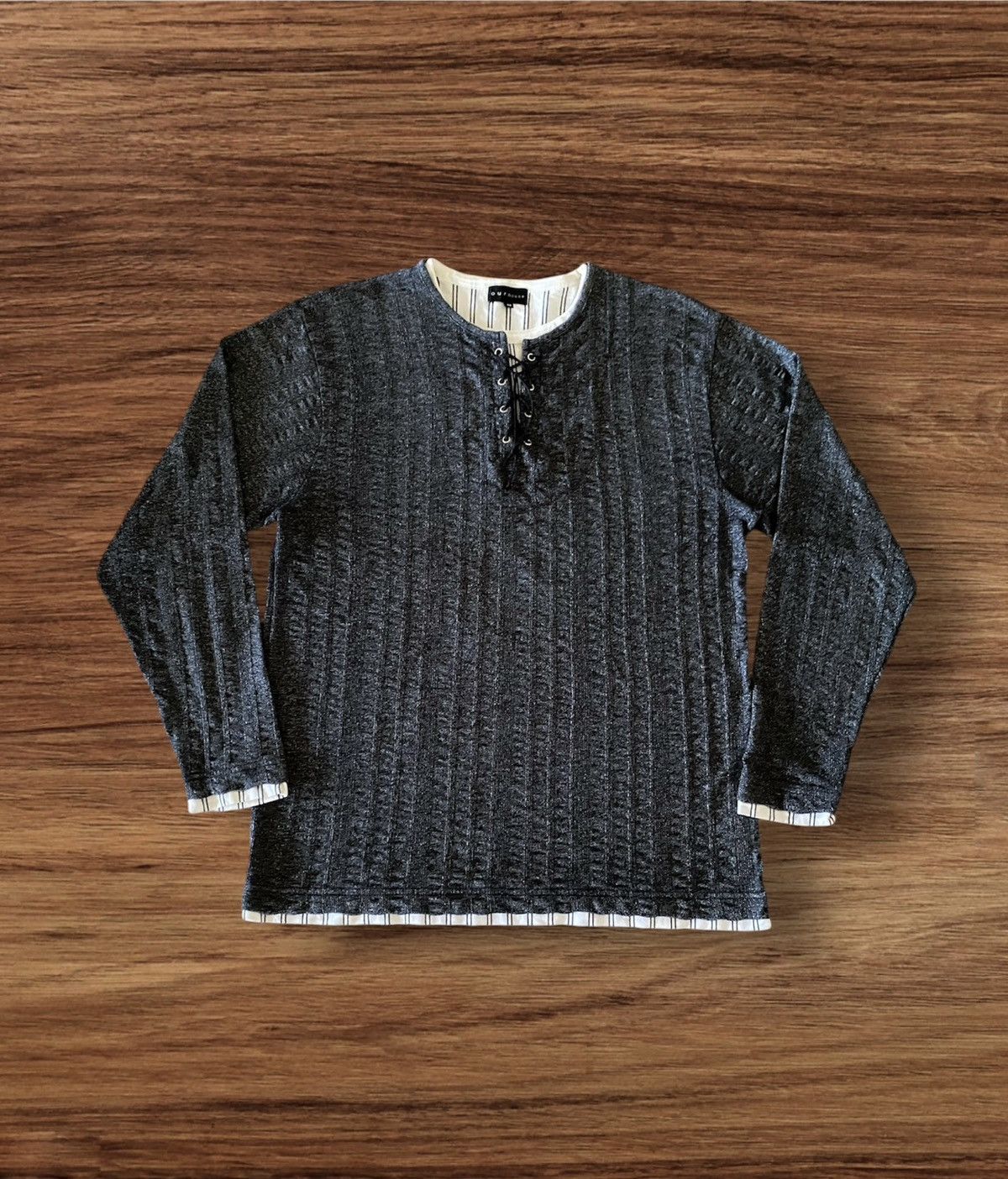 Beauty Beast Vintage Japanese Brand Our House Double Layer Long Sleeve Size US M / EU 48-50 / 2 - 1 Thumbnail