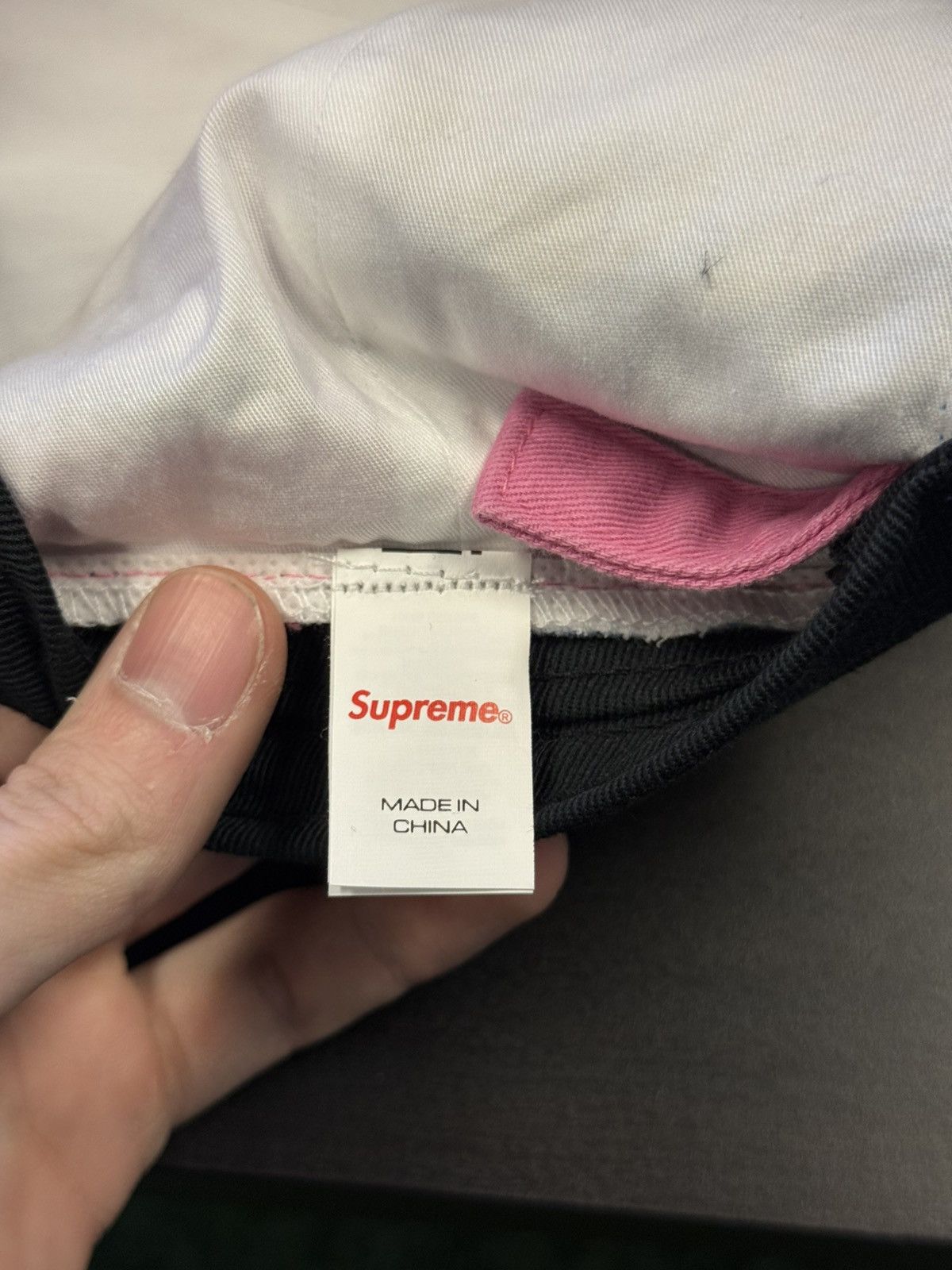 Supreme Supreme FW24 Pink Adjustable Hat New Size ONE SIZE - 8 Thumbnail