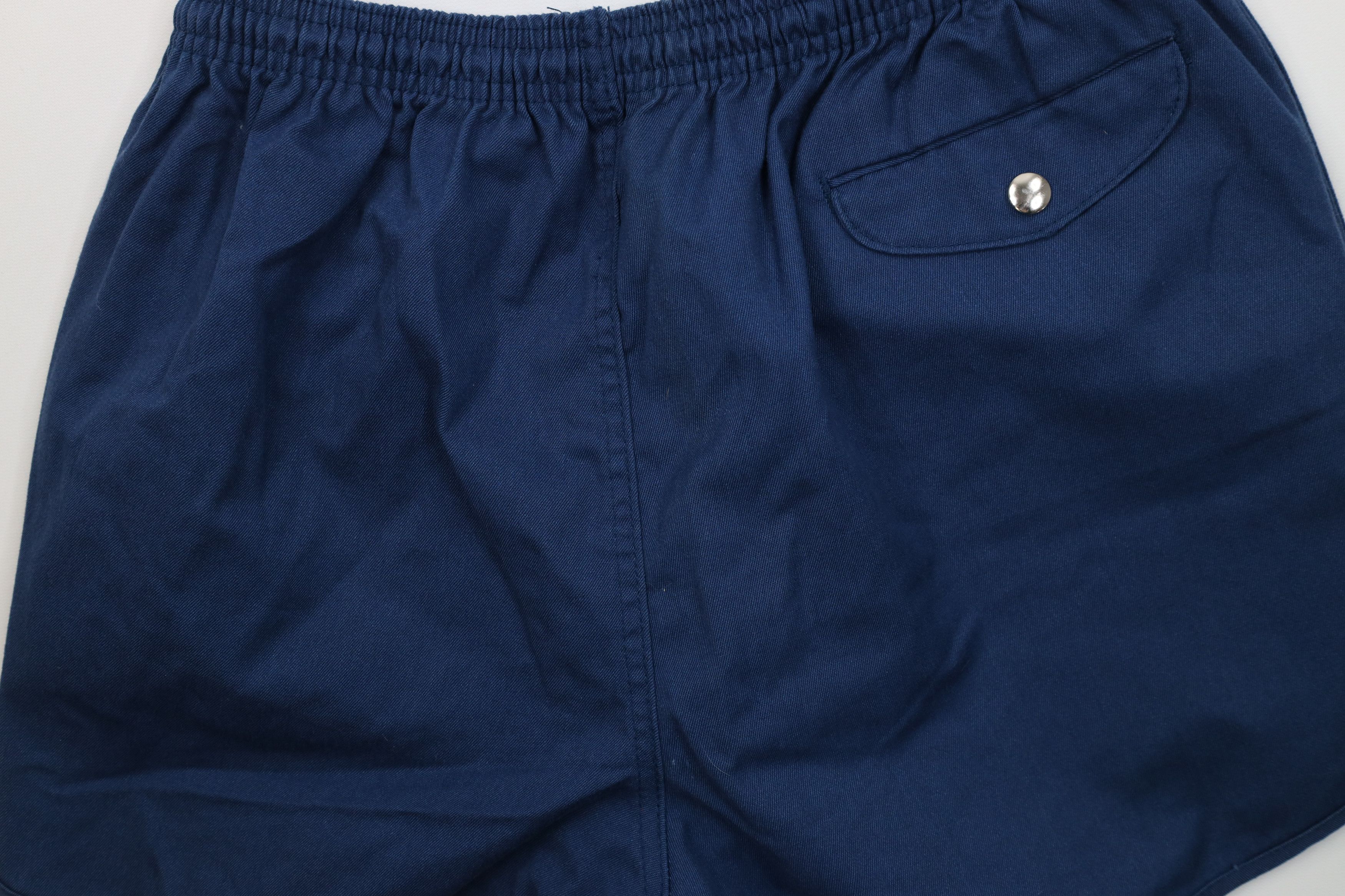 Vintage Vintage 70s Streetwear Above Knee Running Short Shorts Blue Size US 36 / EU 52 - 11 Thumbnail