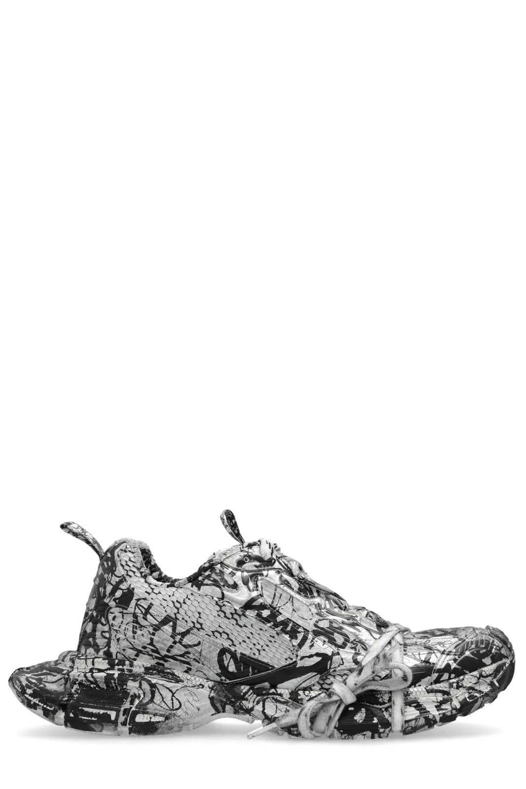 Balenciaga Balenciaga 3XL Lace-Up Sneaker Extreme Graffiti Size US 7 / EU 40 - 1 Thumbnail