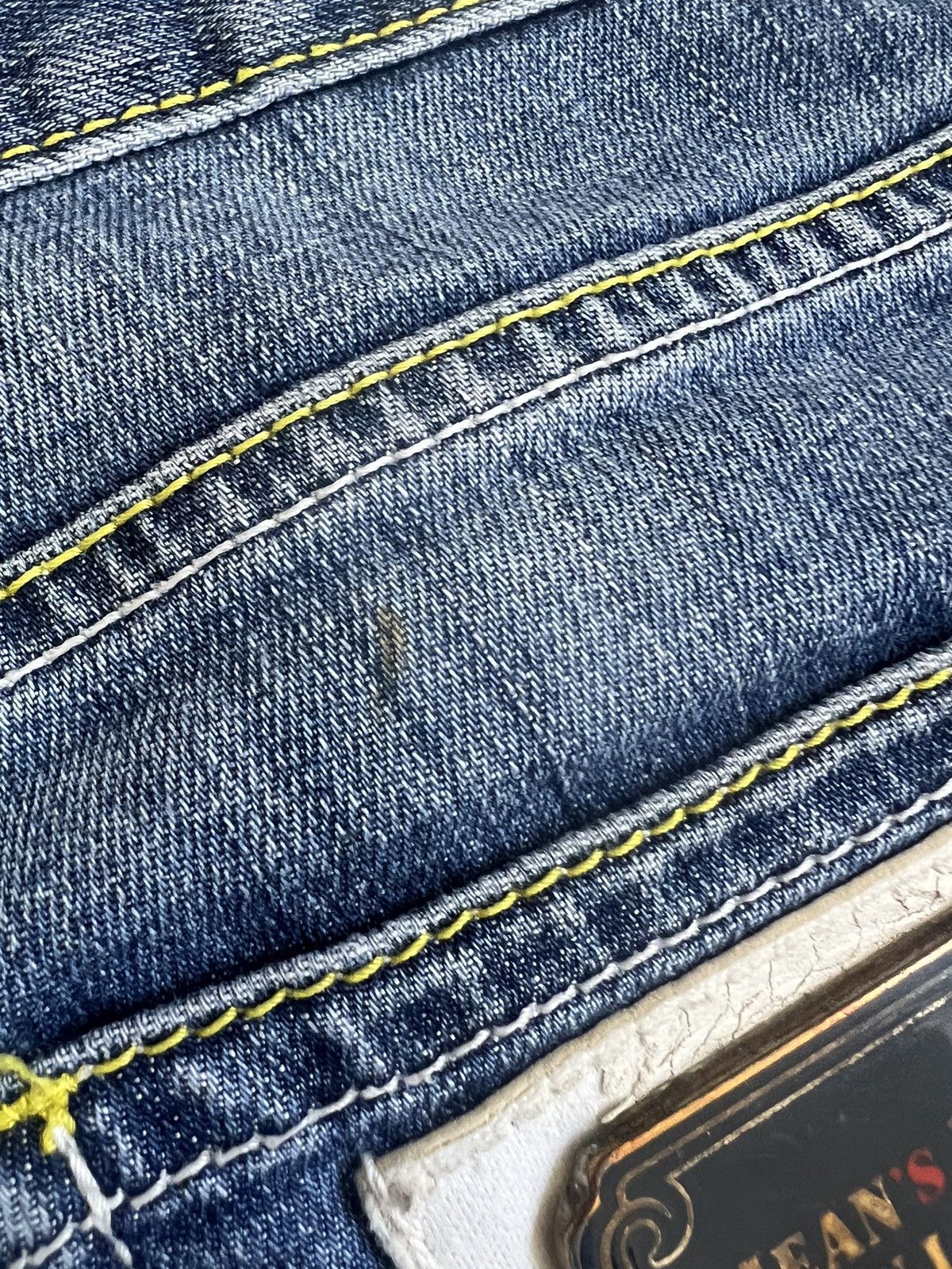 Jean Paul Gaultier × Vintage Y2K Vintage Jean Paul Gaultier Distressed Mini Shorts Low Size 27" / US 4 / IT 40 - 8 Thumbnail