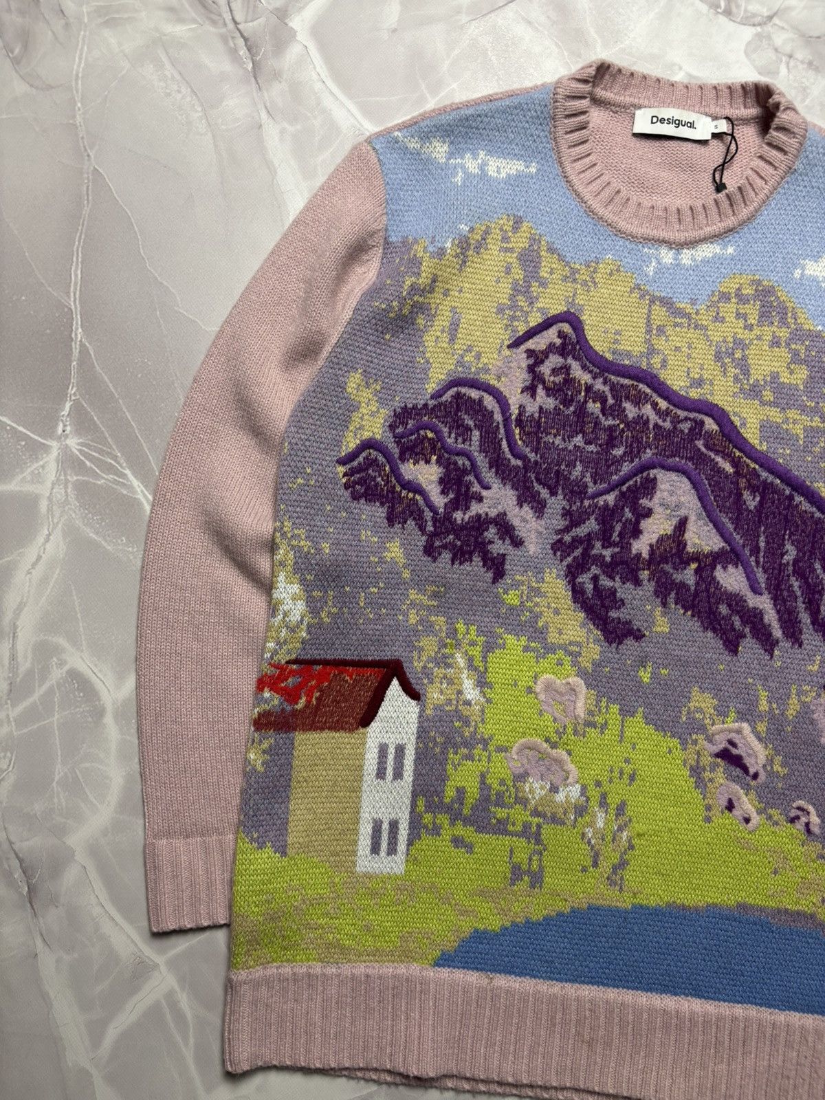 Desigual Desigual M. Christian Lacroix Landscape Pullover Womens S Size S / US 4 / IT 40 - 4 Thumbnail