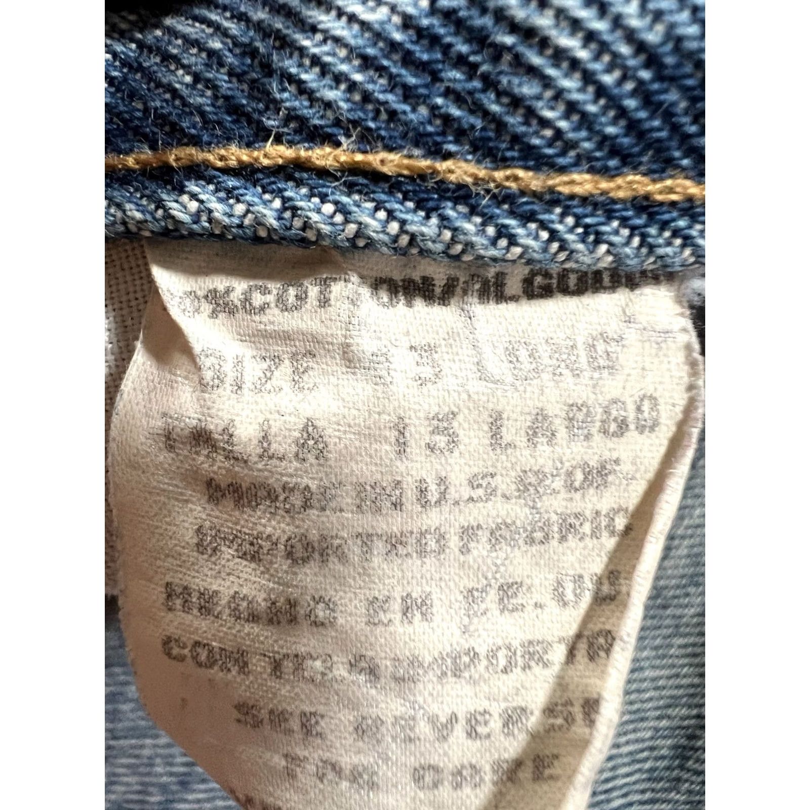 Vintage VINTAGE AriZona Jeans Women’s 13 Blue Light Wash High Rise Straight 5-Pocket Denim USA Womens Size 30" / US 8 / IT 44 - 6 Thumbnail