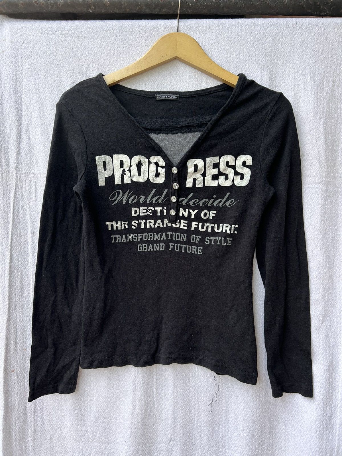 Other Fleur & Parfum double layers poem longsleeve Size US S / EU 44-46 / 1 - 1 Thumbnail