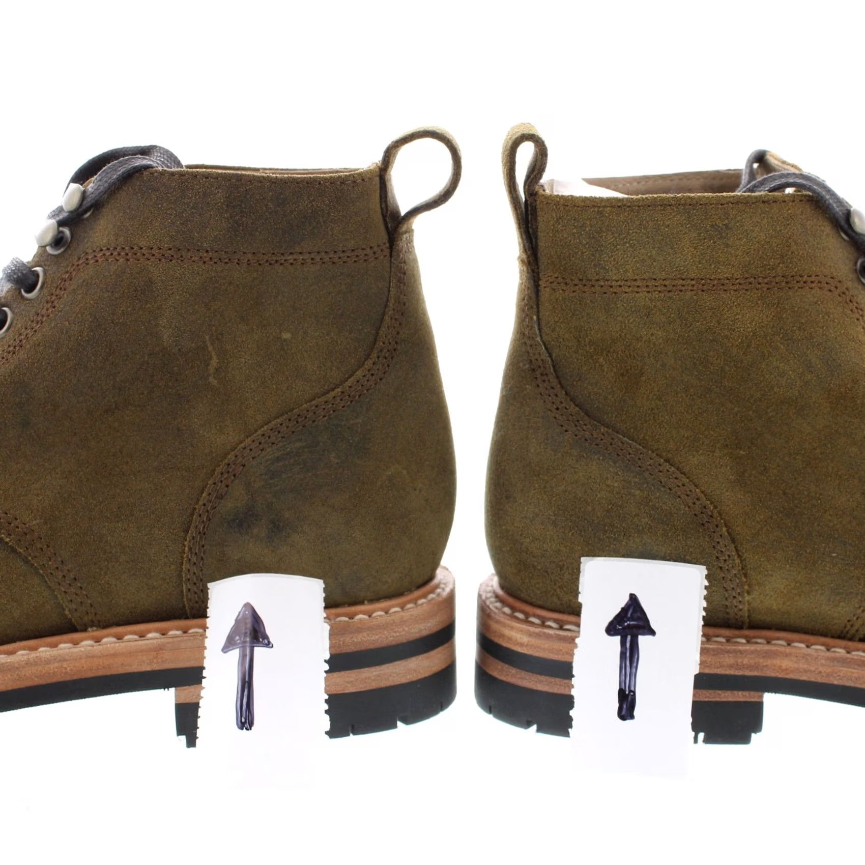 Taylor Stitch Taylor Stitch Moto Boot Men’s Casual Boots 7 Brown Suede Cap Toe Waterproof Waxed Leather Insole Ankle Shaft D Width 39 EU 6 UK 7 US 7 Size US 7 / EU 40 - 3 Thumbnail