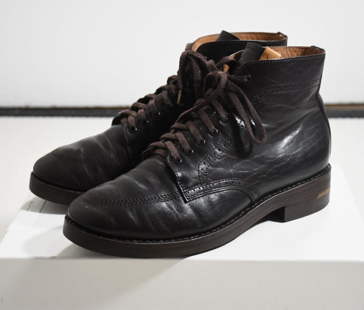 靴 visvim NELSON PLAIN TOE BOOTS-FOLK HORSE Visvim Visvim Nelson Plain Toe Boots Folk（Horse） | Grailed