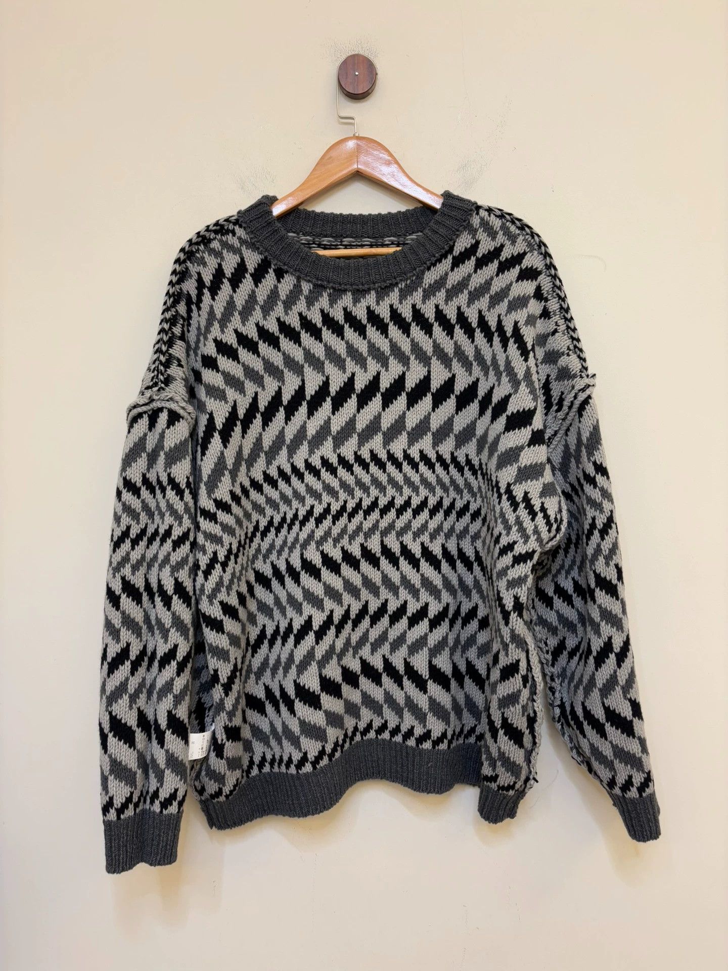 Other blanc ym double-faced oversized knit sweater (M) Size US M / EU 48-50 / 2 - 8 Thumbnail
