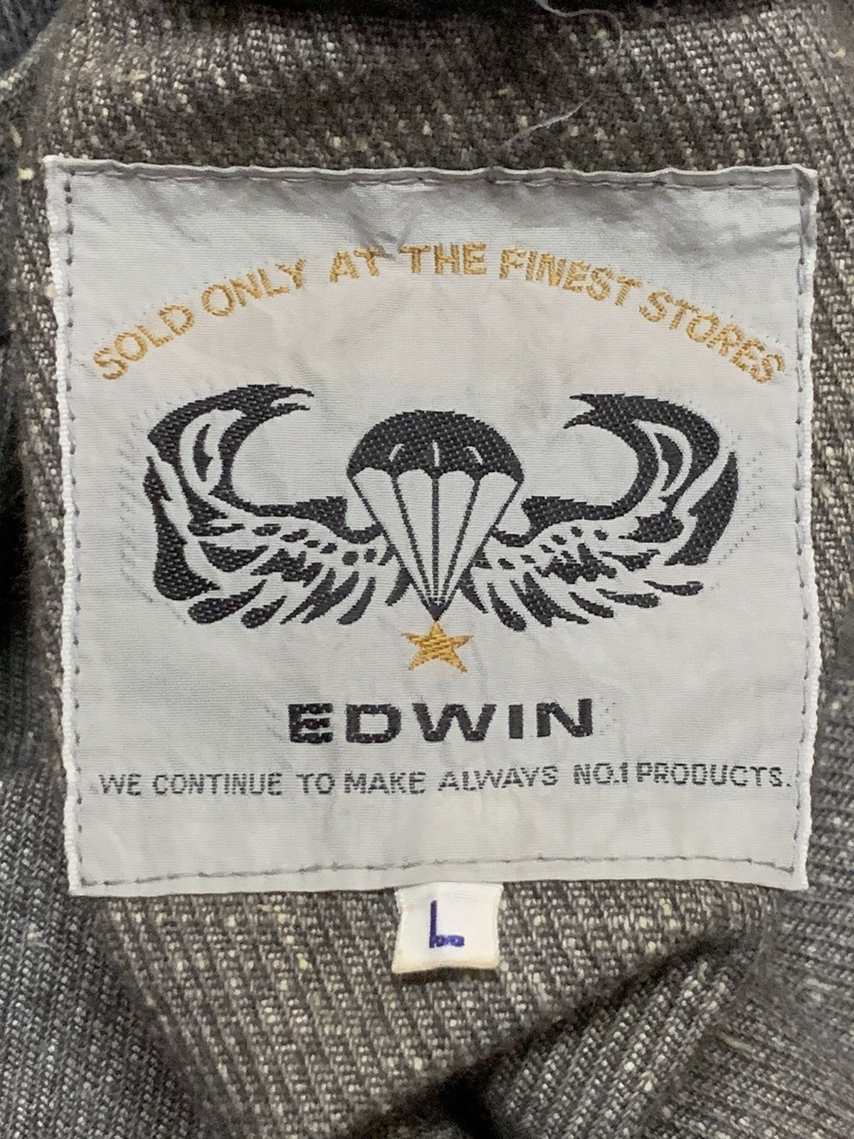 Edwin Rare Design Edwin Denim Zipper Jackets Size US L / EU 52-54 / 3 - 5 Thumbnail