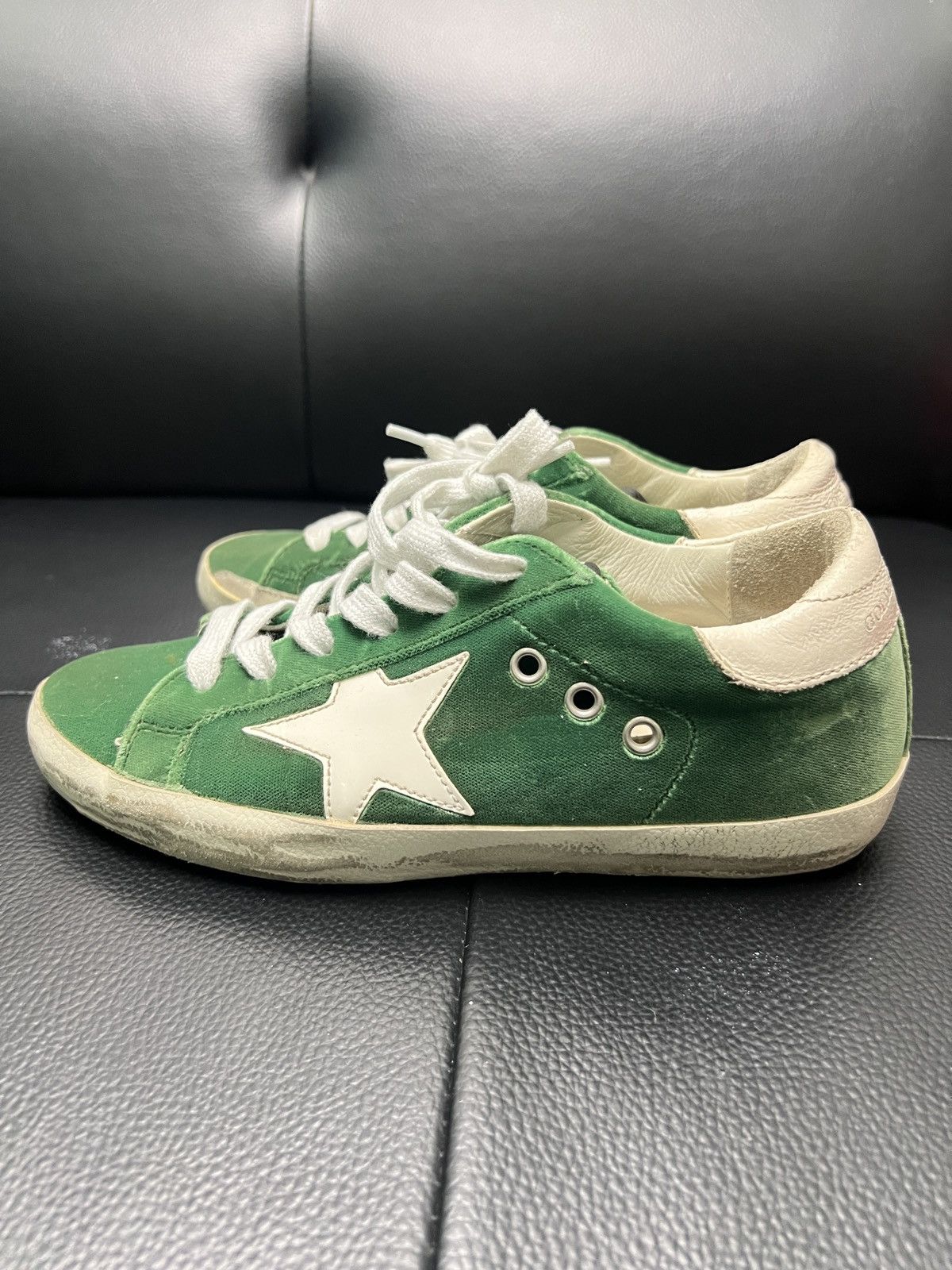 Golden Goose Golden Goose GGDB Distressed Star Sneakers Size US 5 / IT 35 - 6 Thumbnail