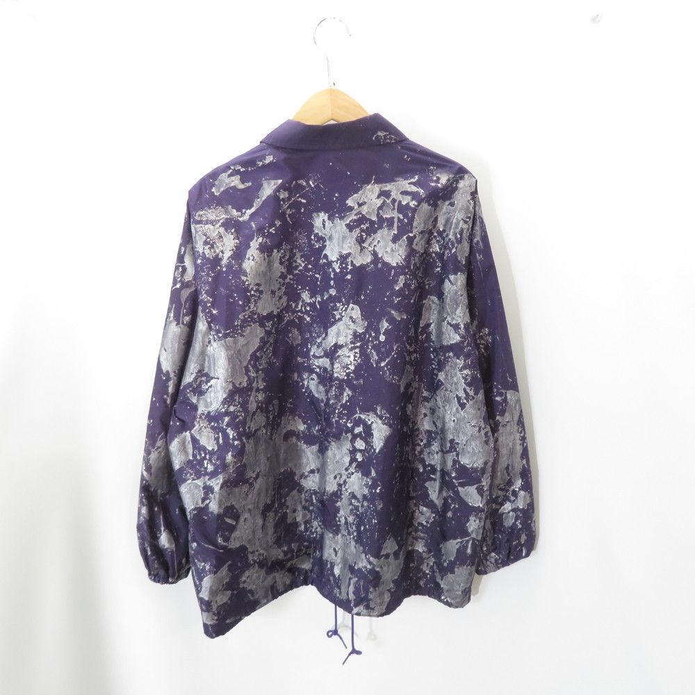 Needles Jacket Reflective Paint Pattern Polyester Purple Size US M / EU 48-50 / 2 - 2 Thumbnail
