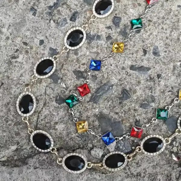 Jewelry Asamiya x Marie retro agate colourful pants chain Size ONE SIZE - 5 Thumbnail