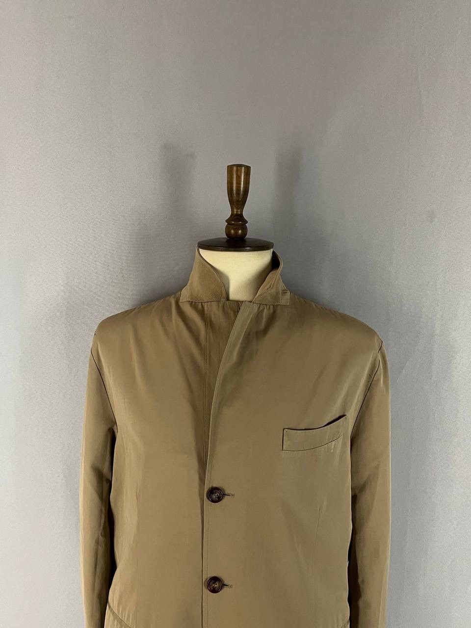 Moncler Moncler Arsenal Trench Jacket Beige Size US XL / EU 56 / 4 - 2 Thumbnail