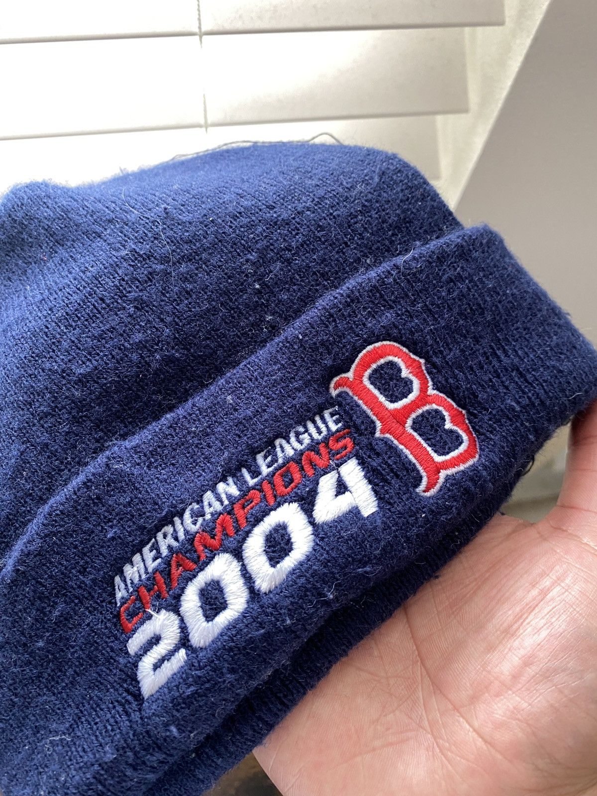 MLB Vintage Boston Red Sox Champions Beanie Size ONE SIZE - 3 Thumbnail