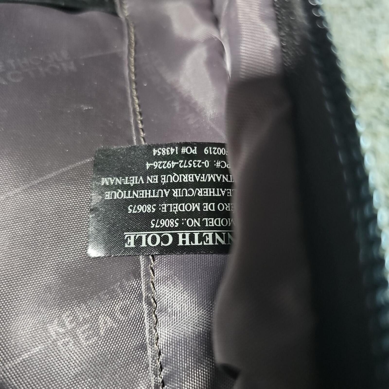 Kenneth Cole Kenneth Cole Model580675 Genuine Leather Backpack Laptop Bag Size ONE SIZE - 7 Thumbnail