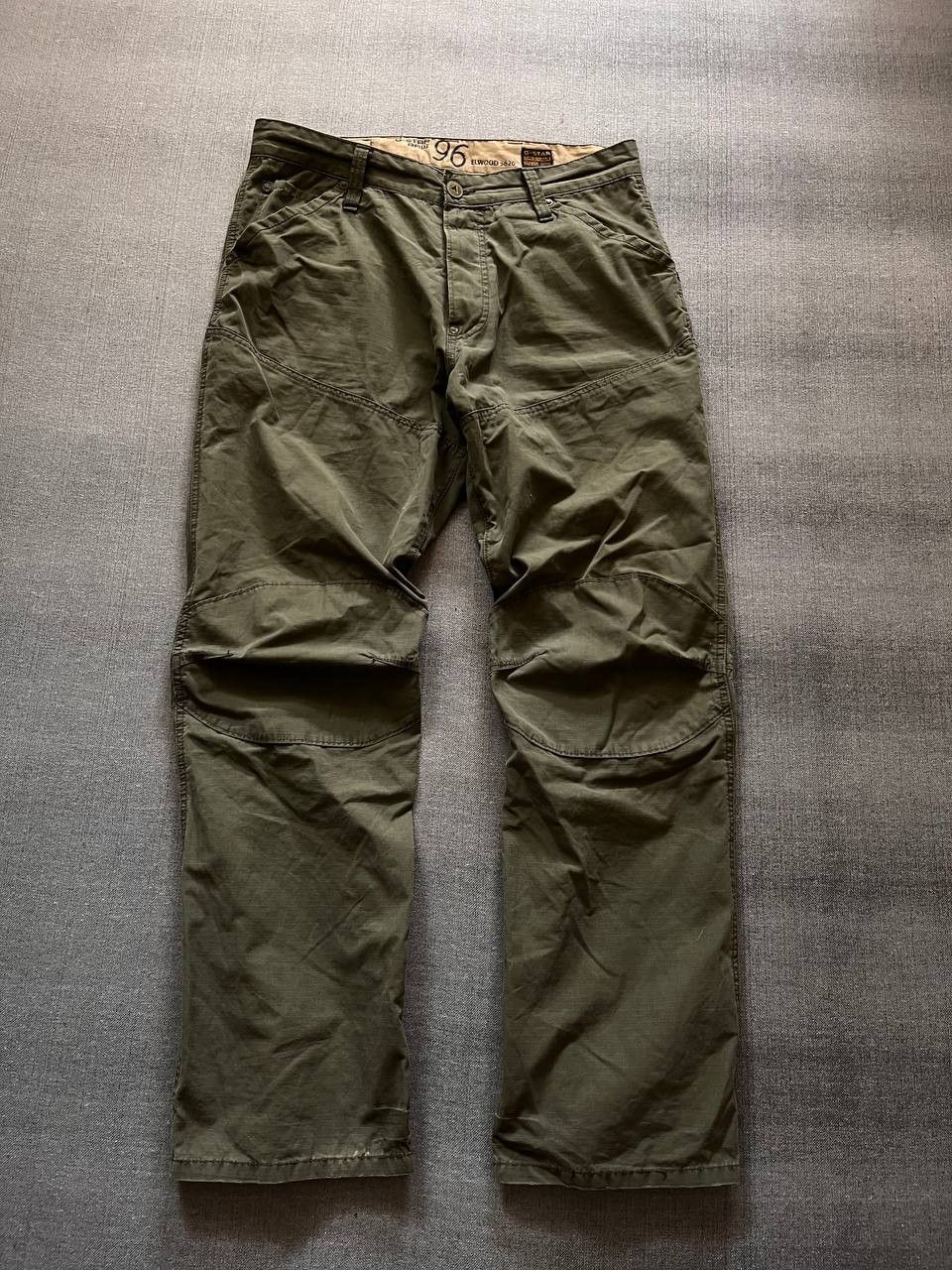 G-Star × Japanese Brand × Vintage Vintage pants G Star Raw 96 denim baggy flared Japan style Size US 33 - 1 Thumbnail