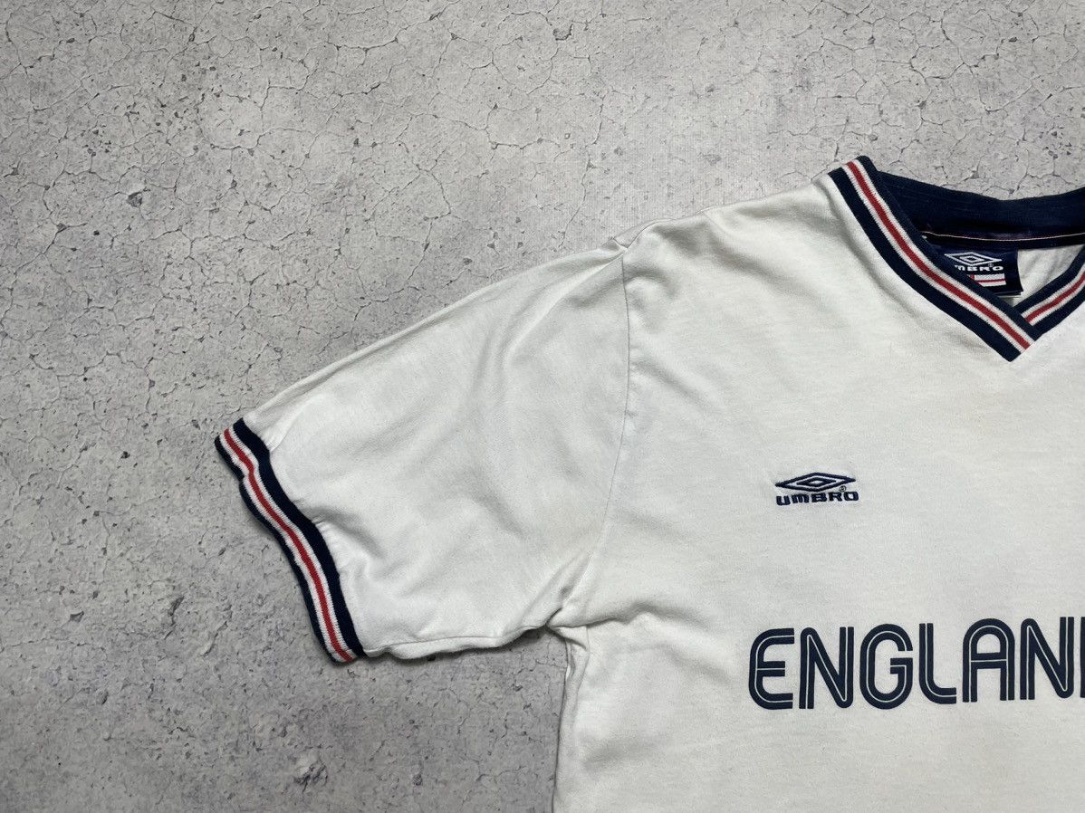 Umbro Vintage T-Shirt 90s Umbro England National Team #10 Big Logo Size US M / EU 48-50 / 2 - 4 Thumbnail